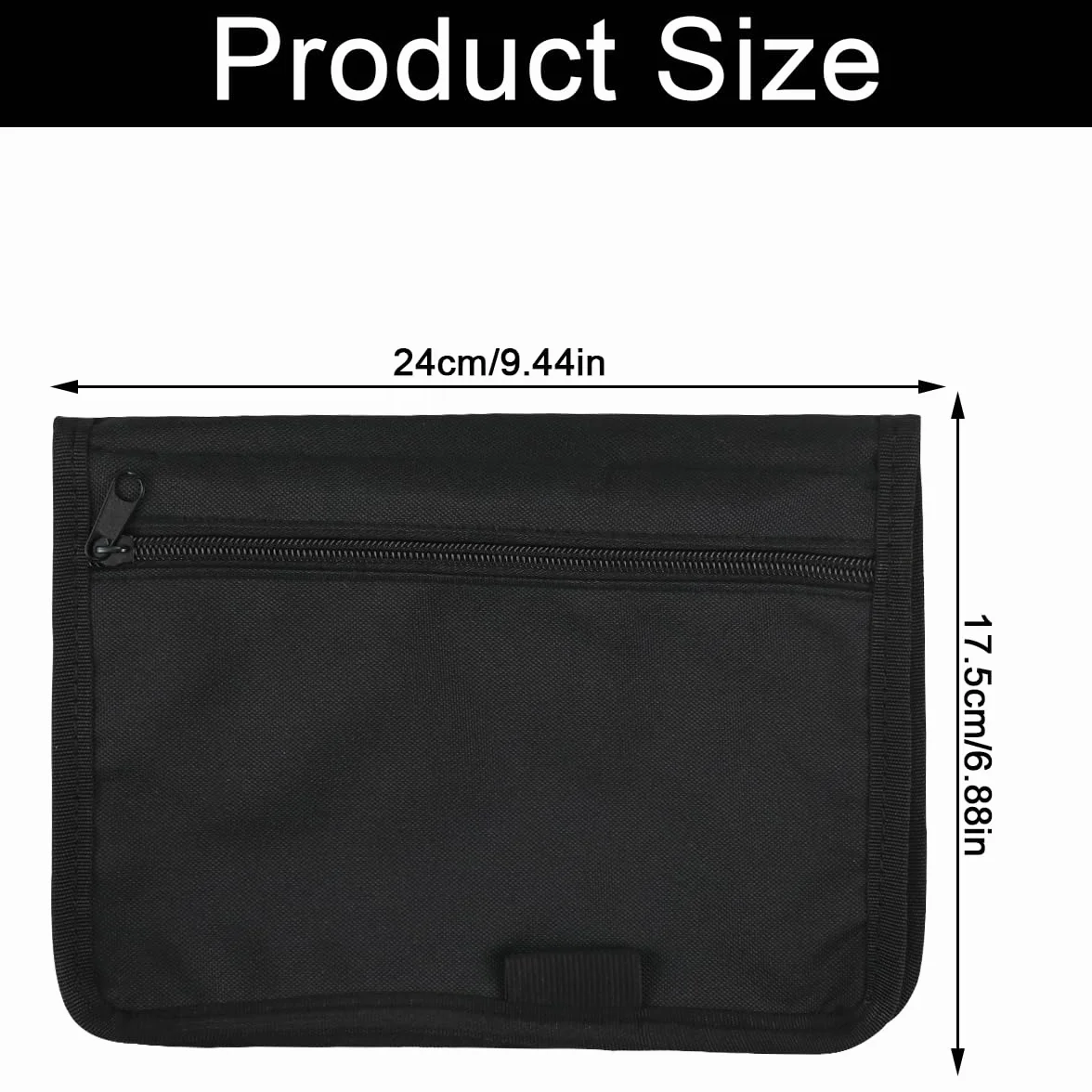 Carpeta de Coche Organizador de Guantera, Organizador Portátil de Documentos Bolsa de Almacenamiento de Documentos para Gafas de Sol, Tarjeta de Identificación