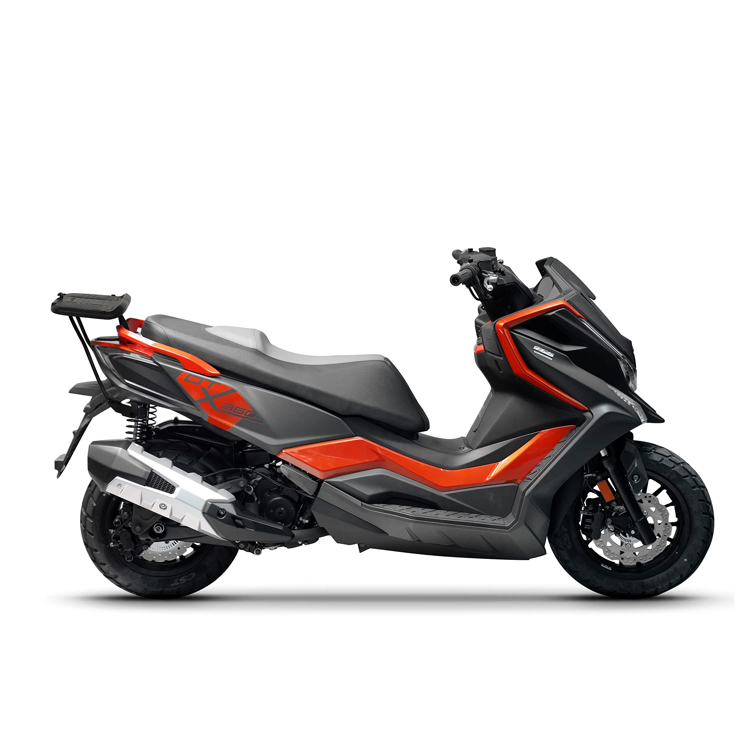 Shad Top Master KYMCO DTX 125/360, Negro
