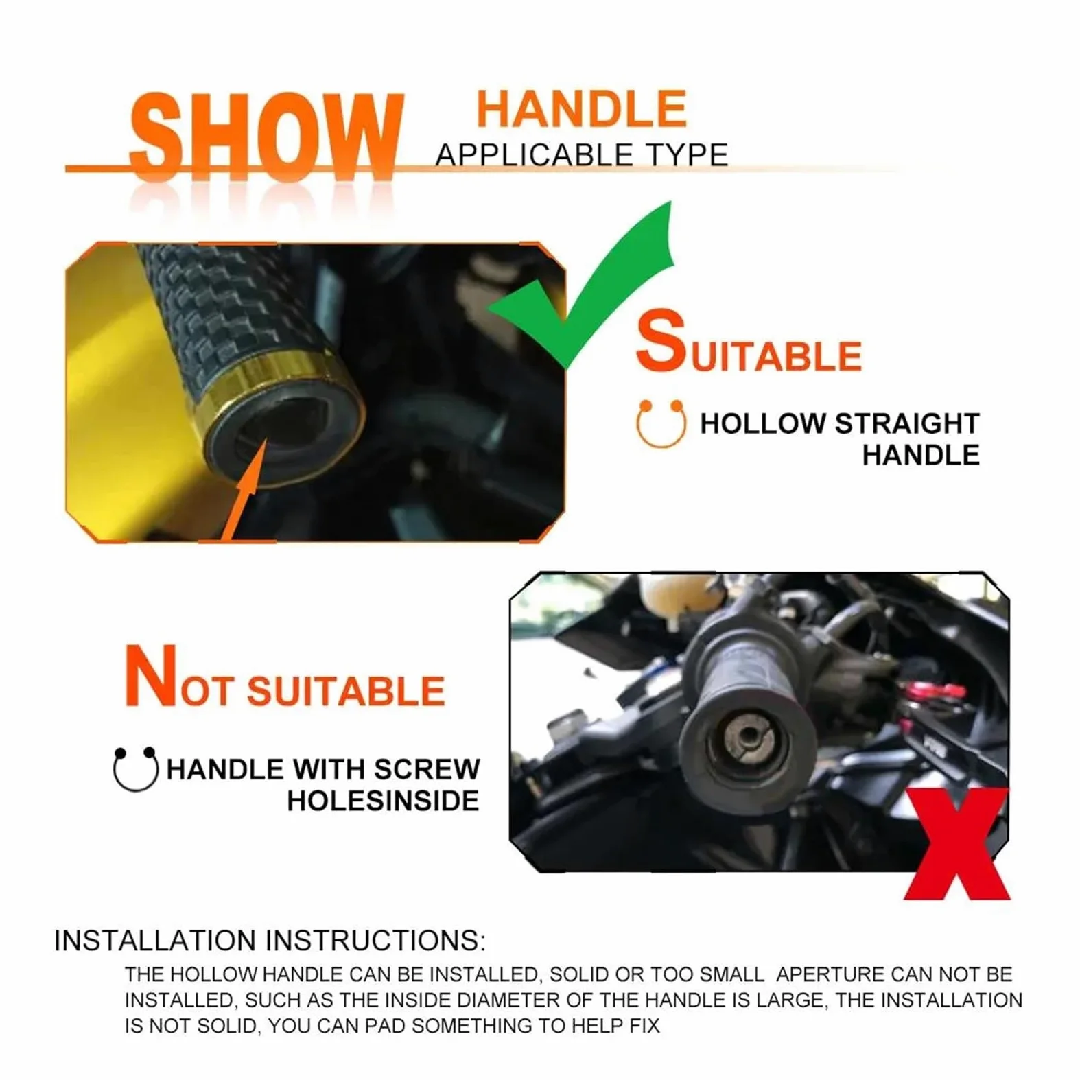Kit De Manillar Extremos De Manillar para Suzuki Bandit 650 650S 1250S 250 250S Bandit 400 600 1200 GSF 250 650 1250 1200(13)