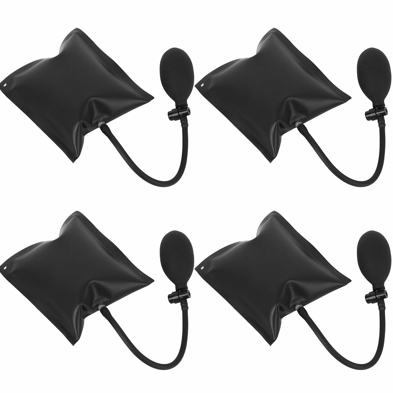 4 Pcs Bomba de Cuña de Aire, Bolsas de Aire inflables para Puertas, Bomba de Bolsa de Aires, Cojinete de Cuñas Inflables para Instalación de Puertas Ventanas Autos, Maxima 200 KGAutomóviles