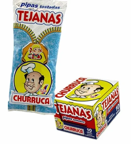 Pipas Tejanas Executive Tostadas Caja 10 unidades