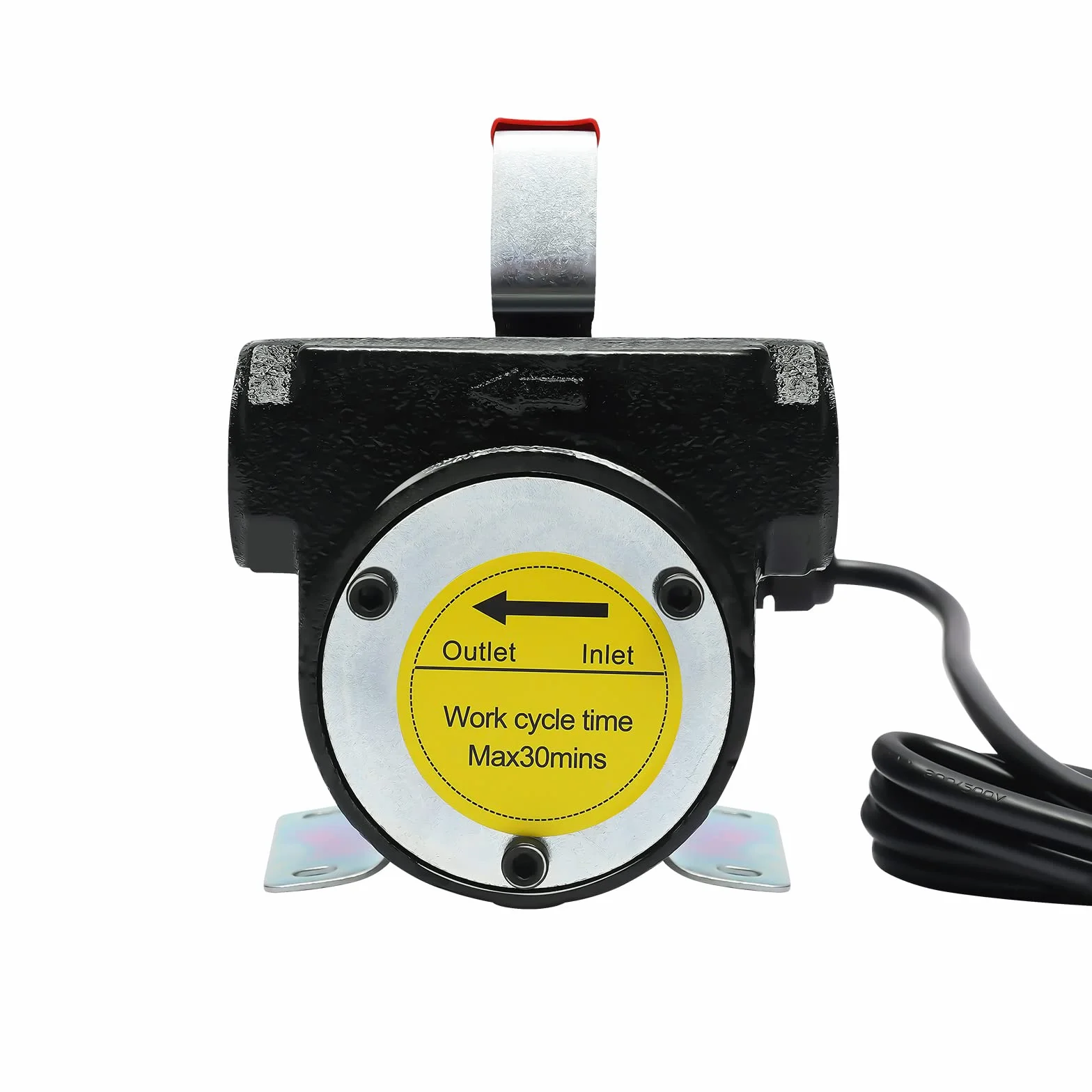 Bomba de aceite diesel autocebante, 12 V, 175 W, pistola automática con manguera de PVC, 50 l/min
