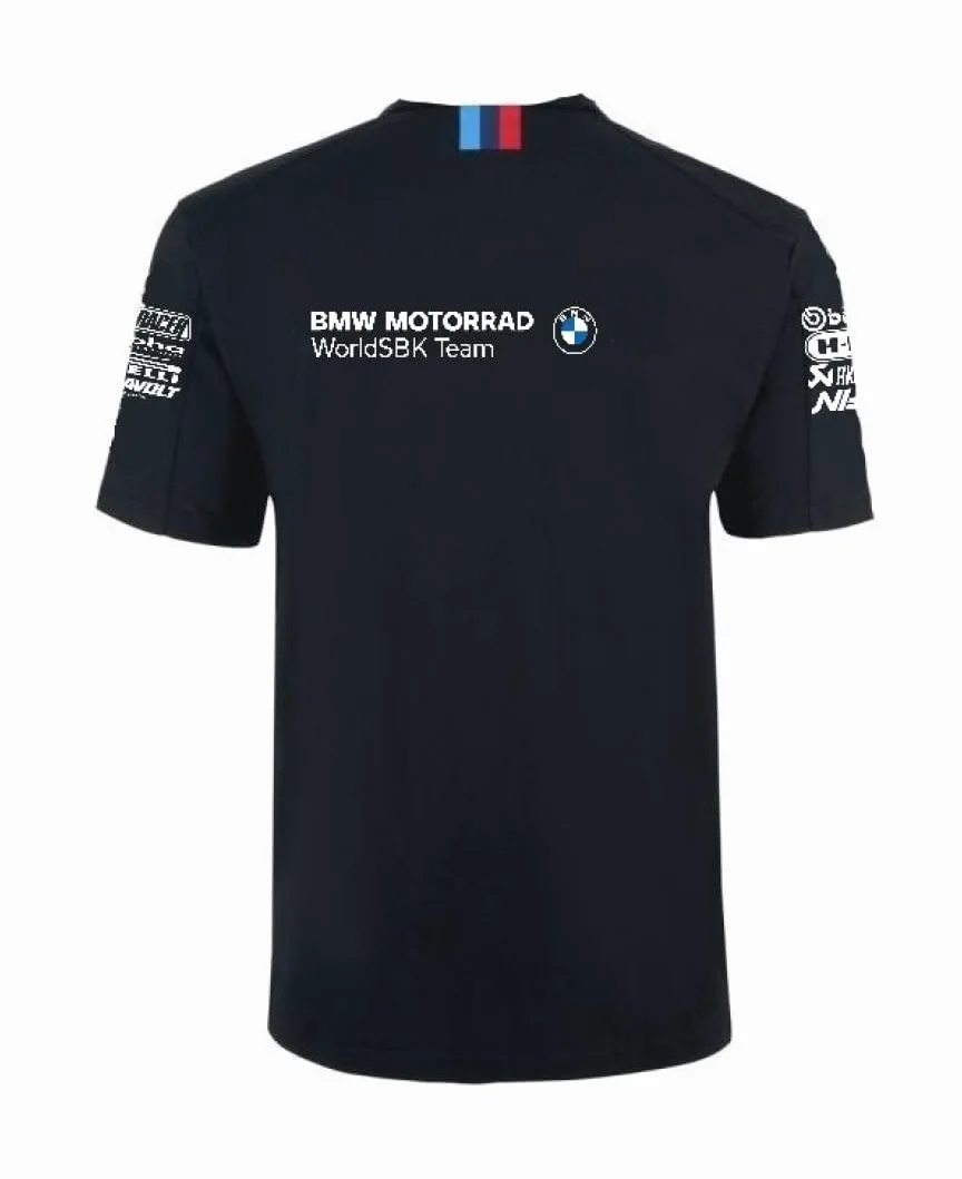 Camiseta Hombres Algodon Replica WSBK BMW Motorrad Talla L