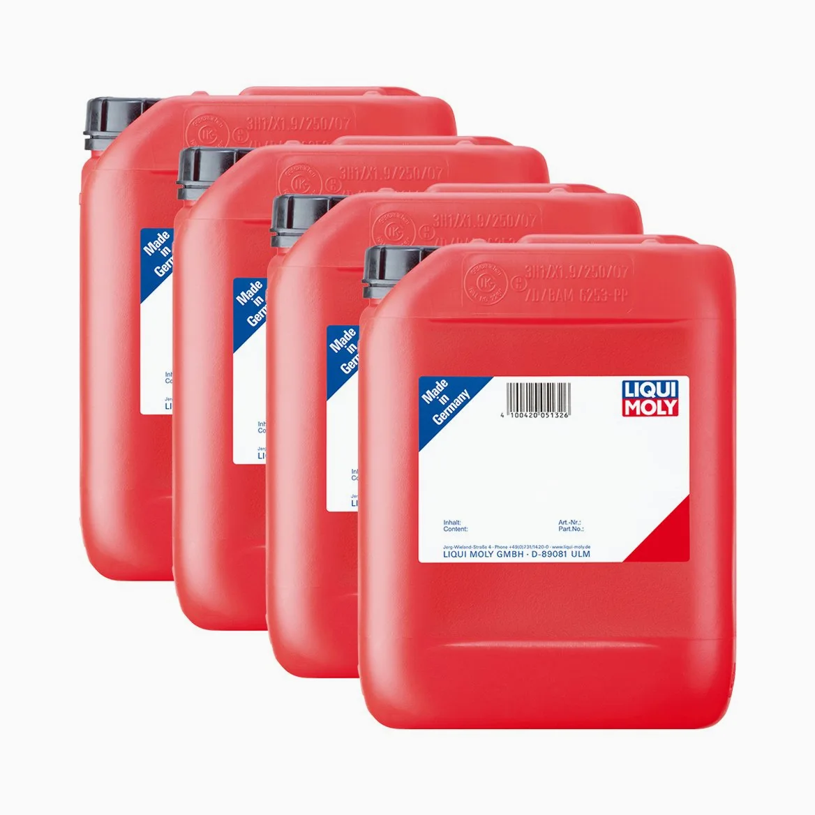 4 aditivos para combustible Liqui Moly 5140 Super Diesel, 5 L