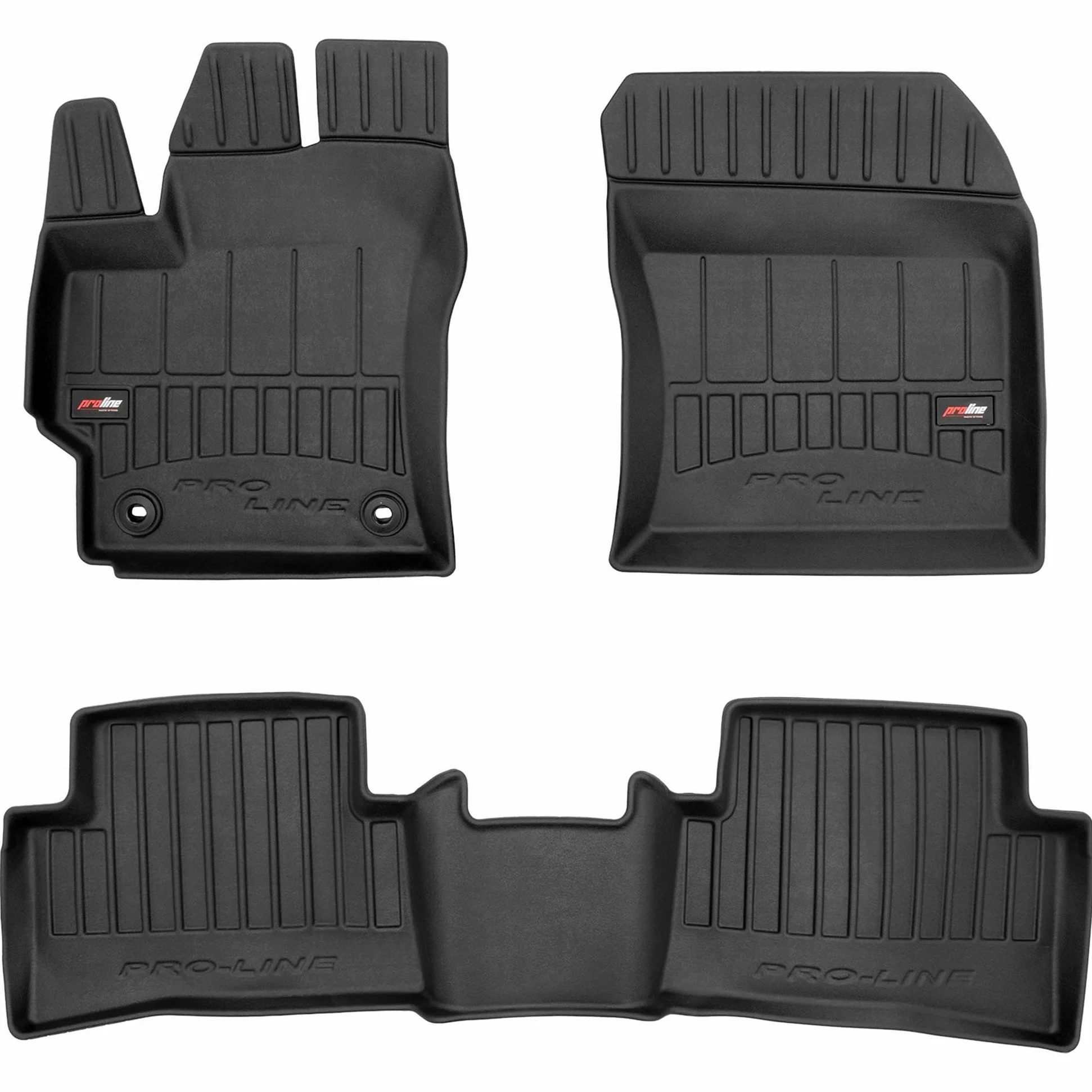 MOTOS Alfombrillas de Goma para Toyota Corolla XII Desde 2018 Mejore la Comodidad de Sus Viajes con la Alfombra Antideslizante Car 3D- Alfombrillas de Coche para Varias Estaciones