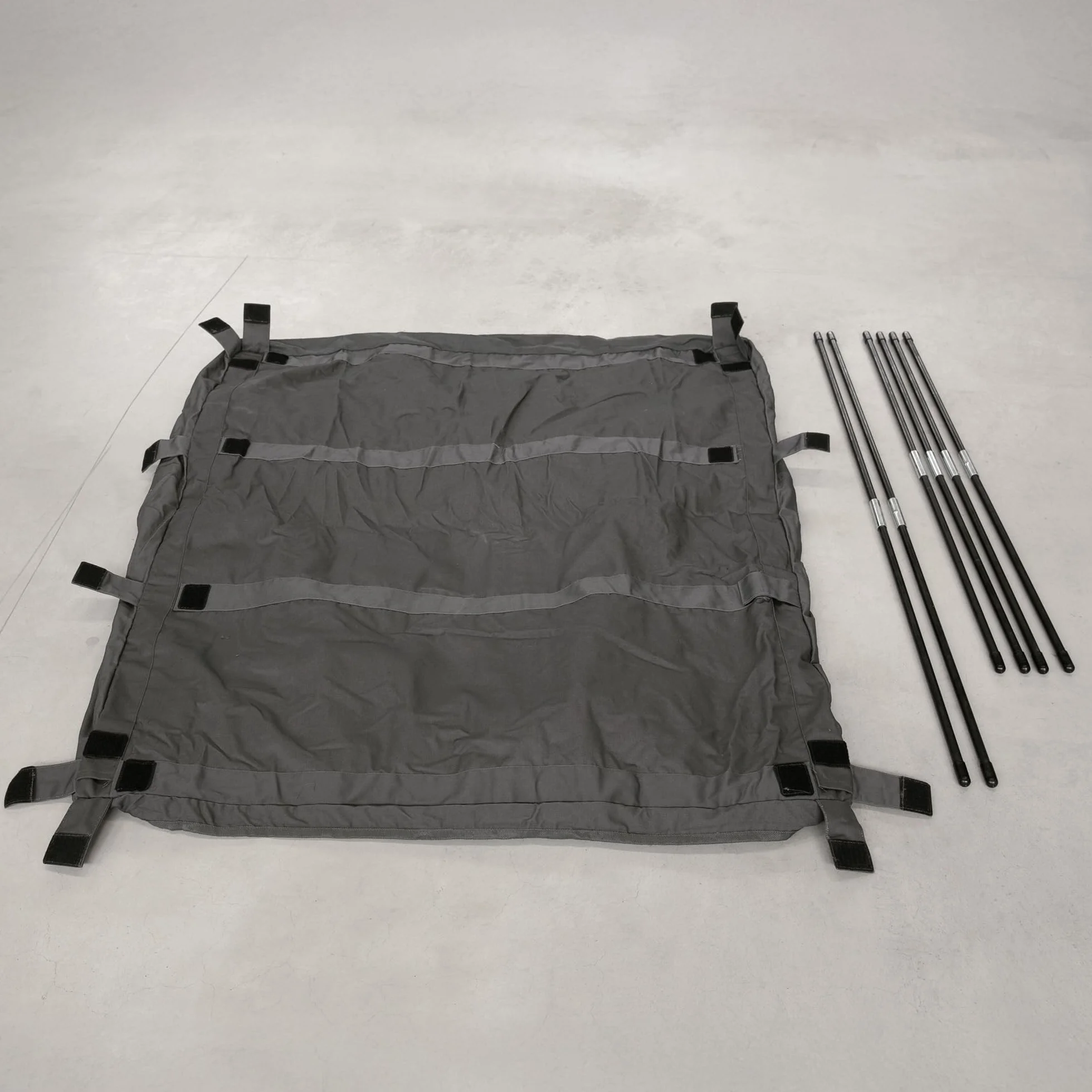 your GEAR Catania - Bolsa de almacenamiento para garaje trasero, 115 x 100 x 50 cm, 2º nivel de carga bajo somier de listones, organizador para autocaravanas y furgonetas, muebles de camping, para