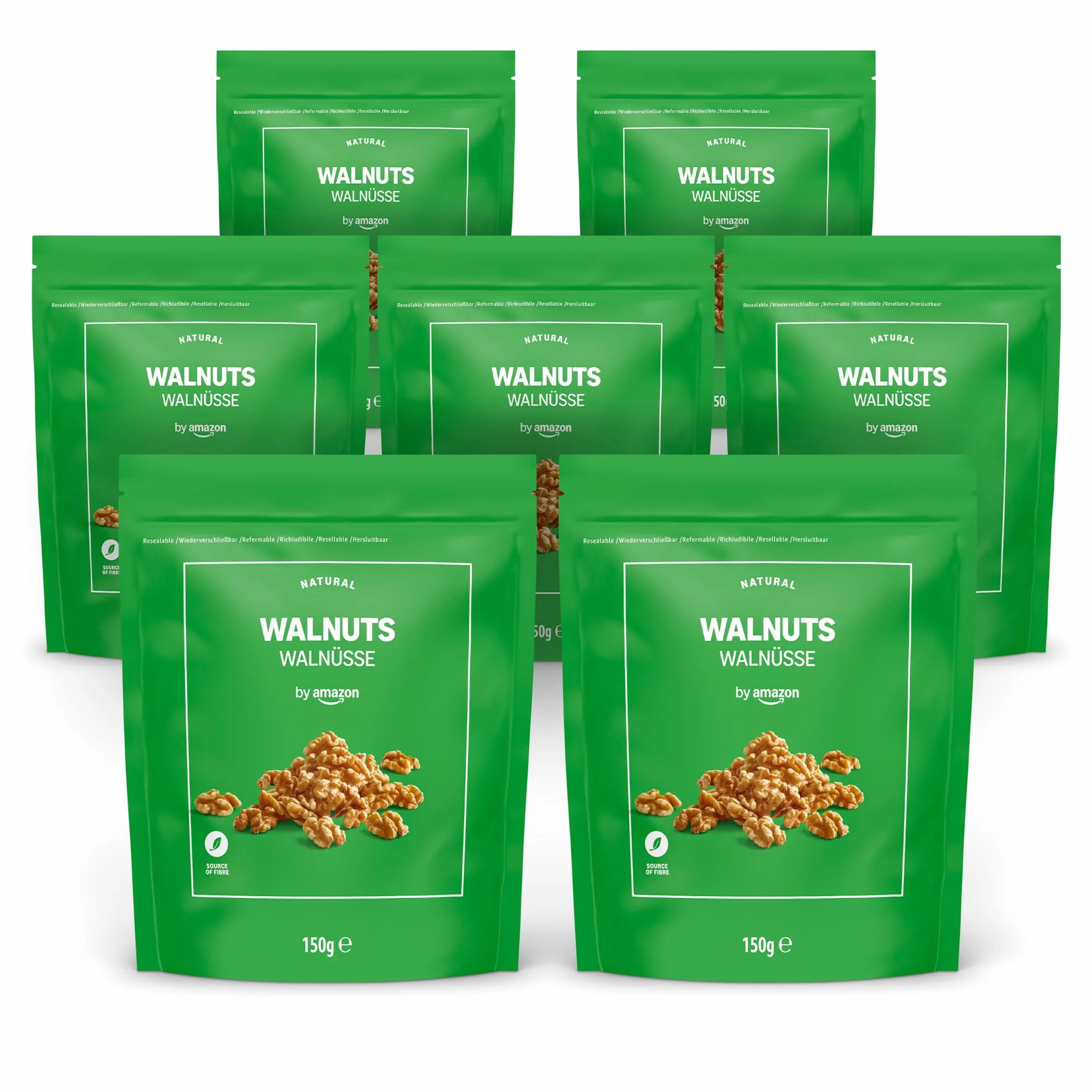 Amazon Nueces 150g Paquete de 7