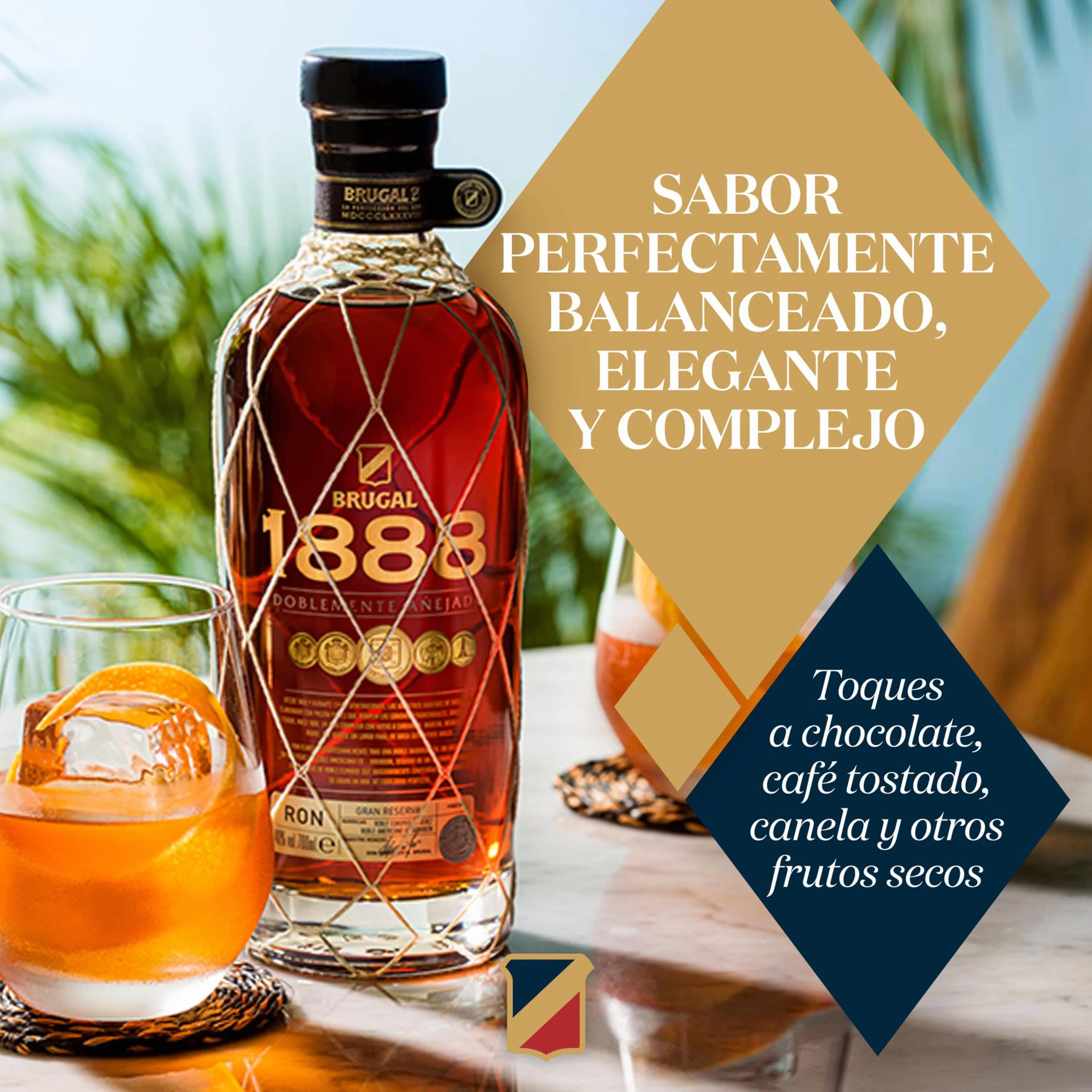 Brugal 1888 Gran Reserva Ron Dominicano Doblemente Añejado 70cl