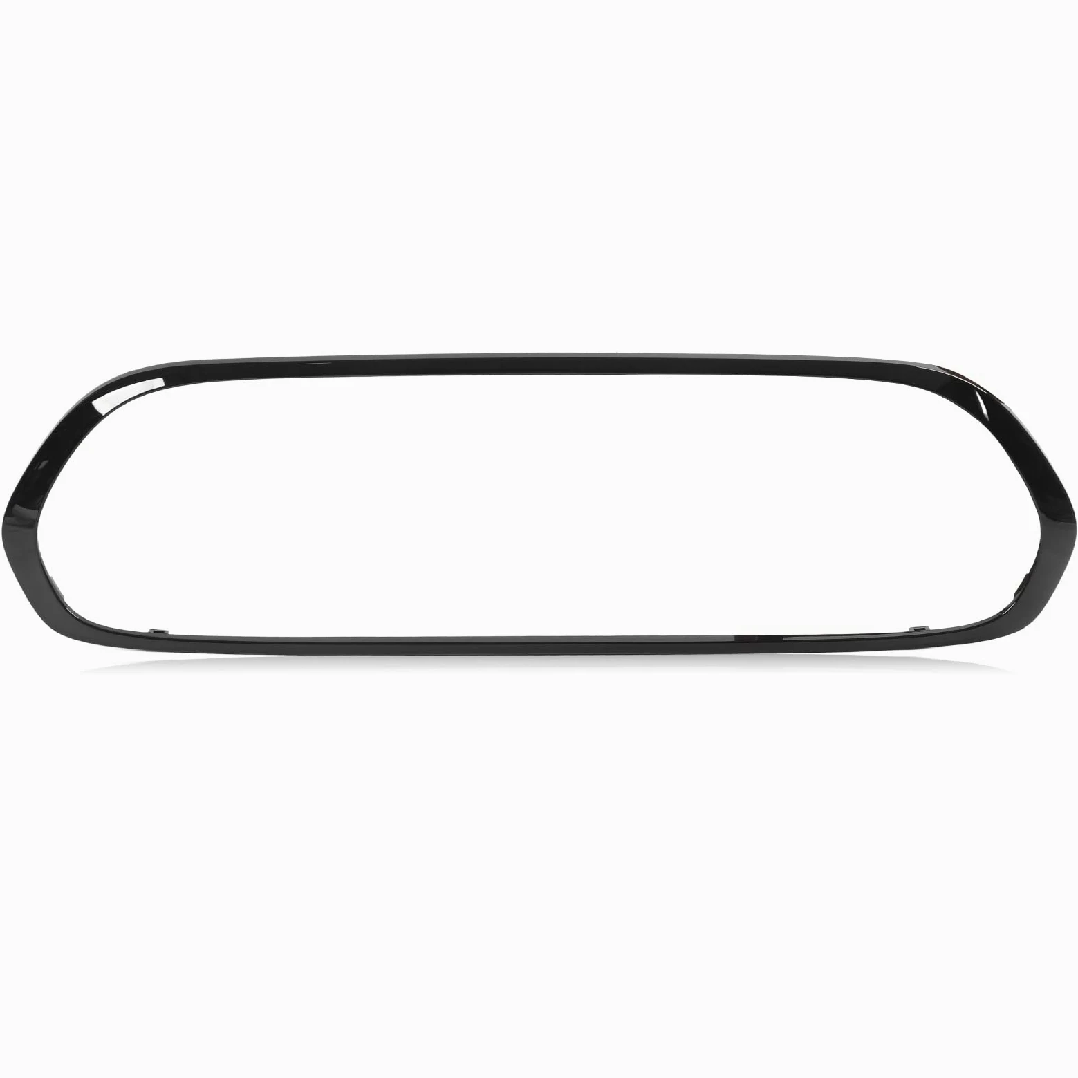 Fydun Entorno de la Parrilla Delantera Embellecedores de la Cubierta de la Moldura Envolvente de la Parrilla en Negro Brillante Reemplazo para Mini F55 F56 F57 One S JCW 2014+
