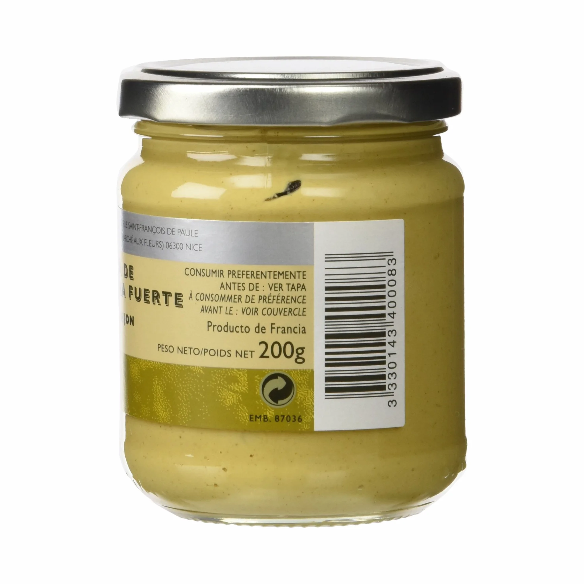 A L'Olivier Mostaza de Dijon Extra Fuerte 200 g