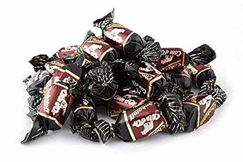 Chokotoff Costa toffees cubierto con chocolate negro belga 500g