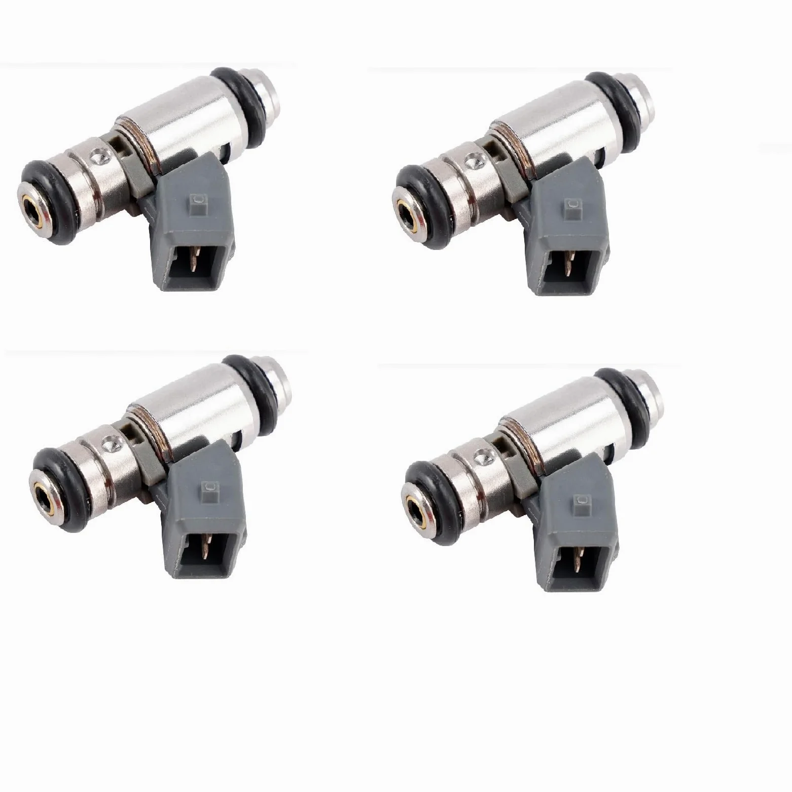 Boquilla de inyector de coche 1 ud./4 Uds. Inyector de combustible para Ford Fiesta V JD JH KA .3L 2N1U-9F593-KA IWP119(4pcs)