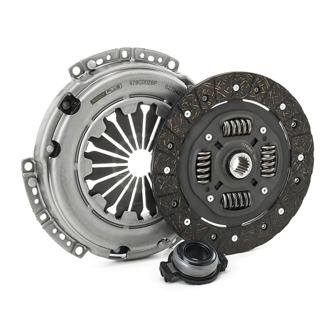 RIDEX PLUS 479C0026P Kit de embrague con cojinete de desembrague Compatible con PEUGEOT 206 Fastback 2A/C