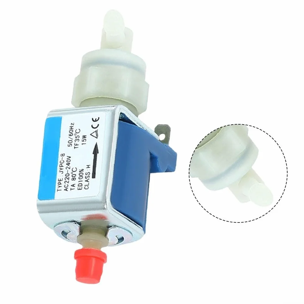 Bomba electromagnética JYPC-8 para vapor para máquinas de café y dispositivos domésticos que ofrece un funcionamiento silencioso y una presión de agua confiable