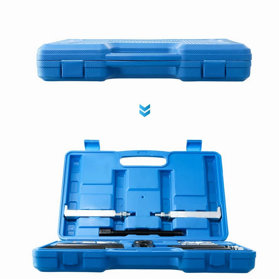 Extractor de Volante Motor Juego de extractores de rodamientos de 14 Piezas, Kit de Herramientas divisoras de rodamientos de Alta Resistencia, Capacidad de 5 toneladas Magneto