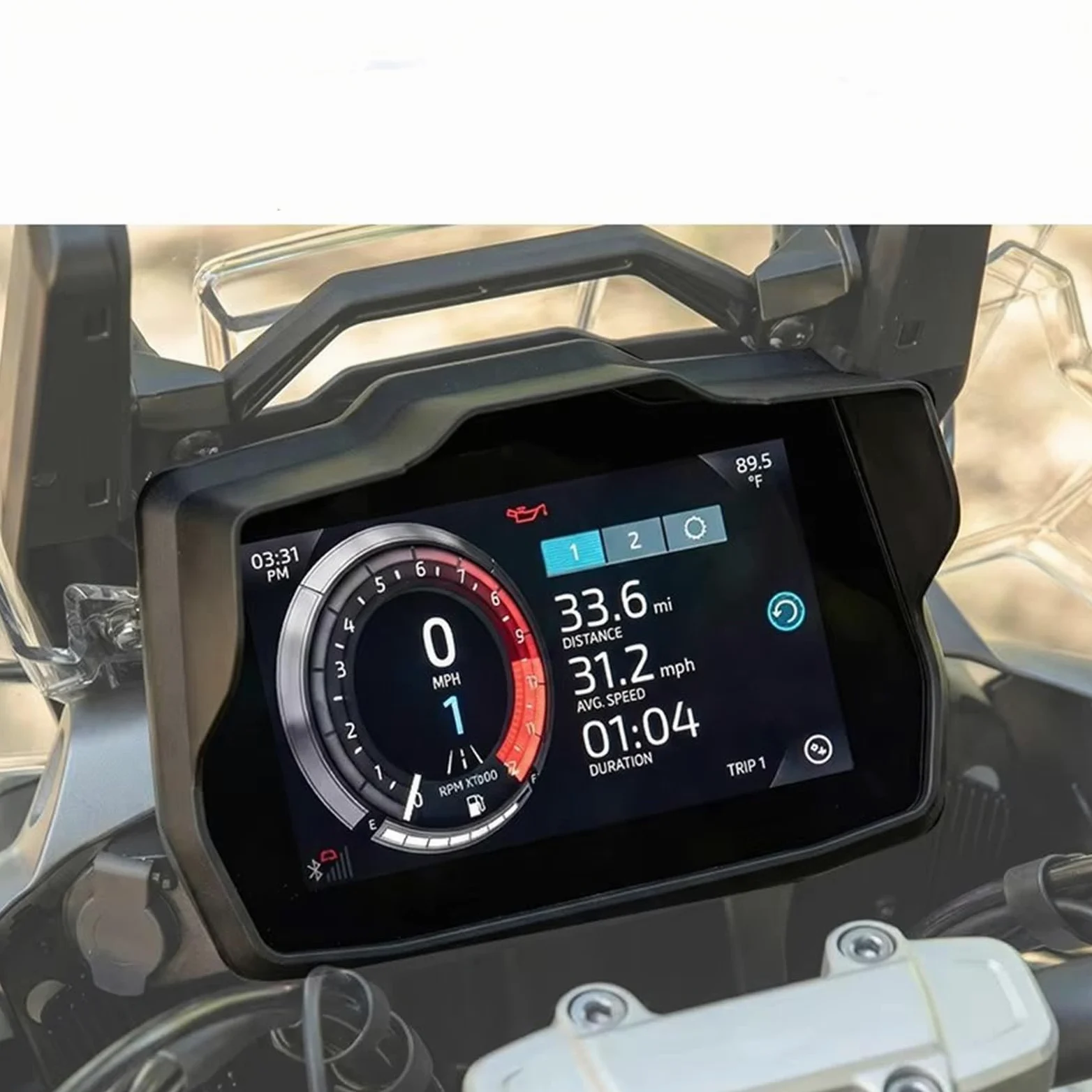 Cubierta Carcasa Tacómetro Compatible Con Triumph Para Tiger 900 Para Rally Pro GT 1200 Cubierta Del Velocímetro Visera Solar Tablero