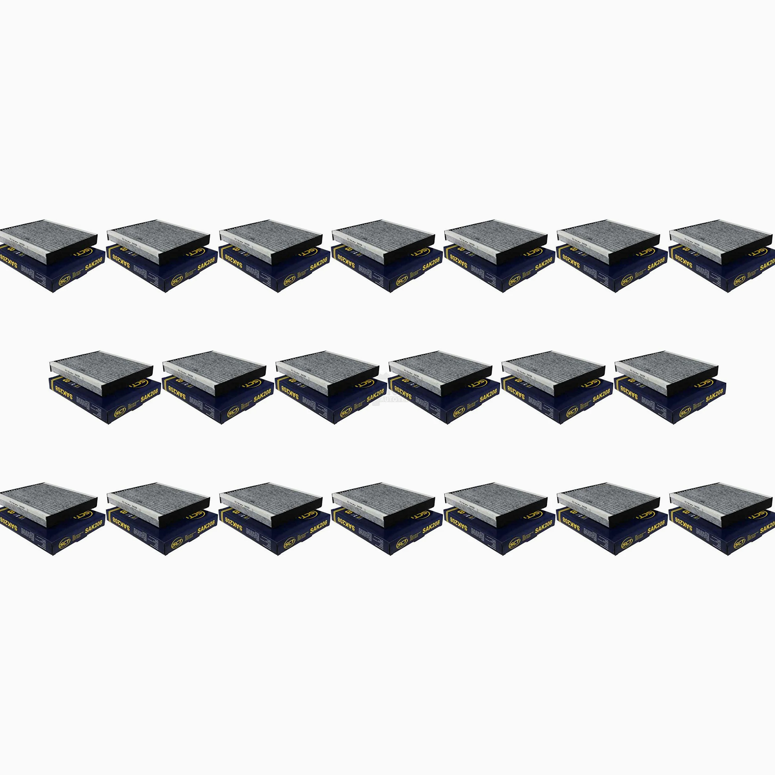 QR-Parts Set 85581029 SAK 208 20 filtros originales SCT para habitáculo, filtro de polen