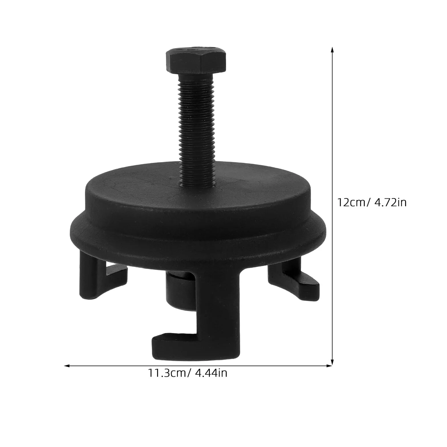 Mikinona Extractor de Balanceador Armónico de Hierro Robusto Herramienta Profesional para Polea de Cigüeñal Compatible con Ford Kit de Extracción Segura Daños para Mantenimiento de Motor