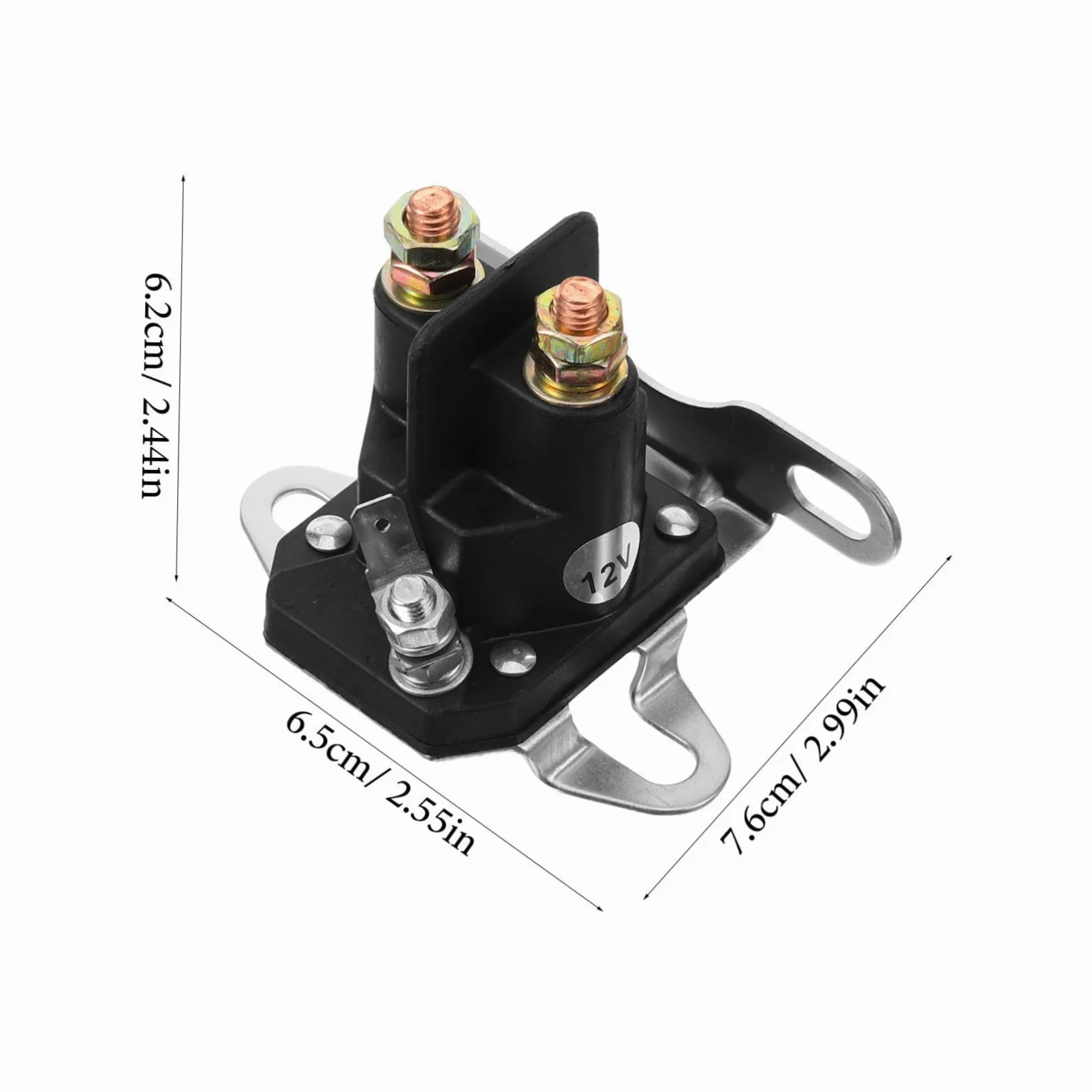 ifundom 5 Piezas De Arranque del Motor De Cortacésped Solenoides De Relé De Arranque Solenoide De Repuesto Relé De Solenoide De Arranque De Cortacésped Solenoide De Arranque De