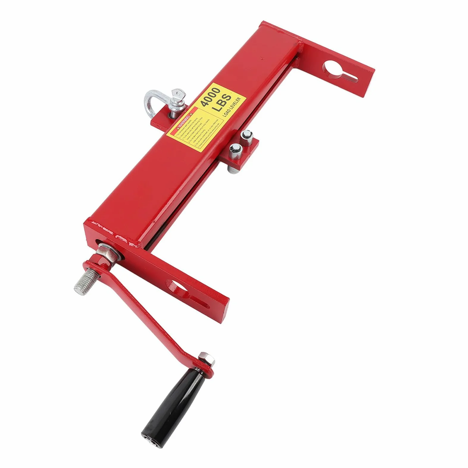 Grúa Elevadora para Motores, Grúa Hidráulica Plegable de Alta Resistencia de 1814 Kg (4000 lbs) con Ruedas Flexibles y Nivelador de Motor, para Talleres Mecánicos y garajes.