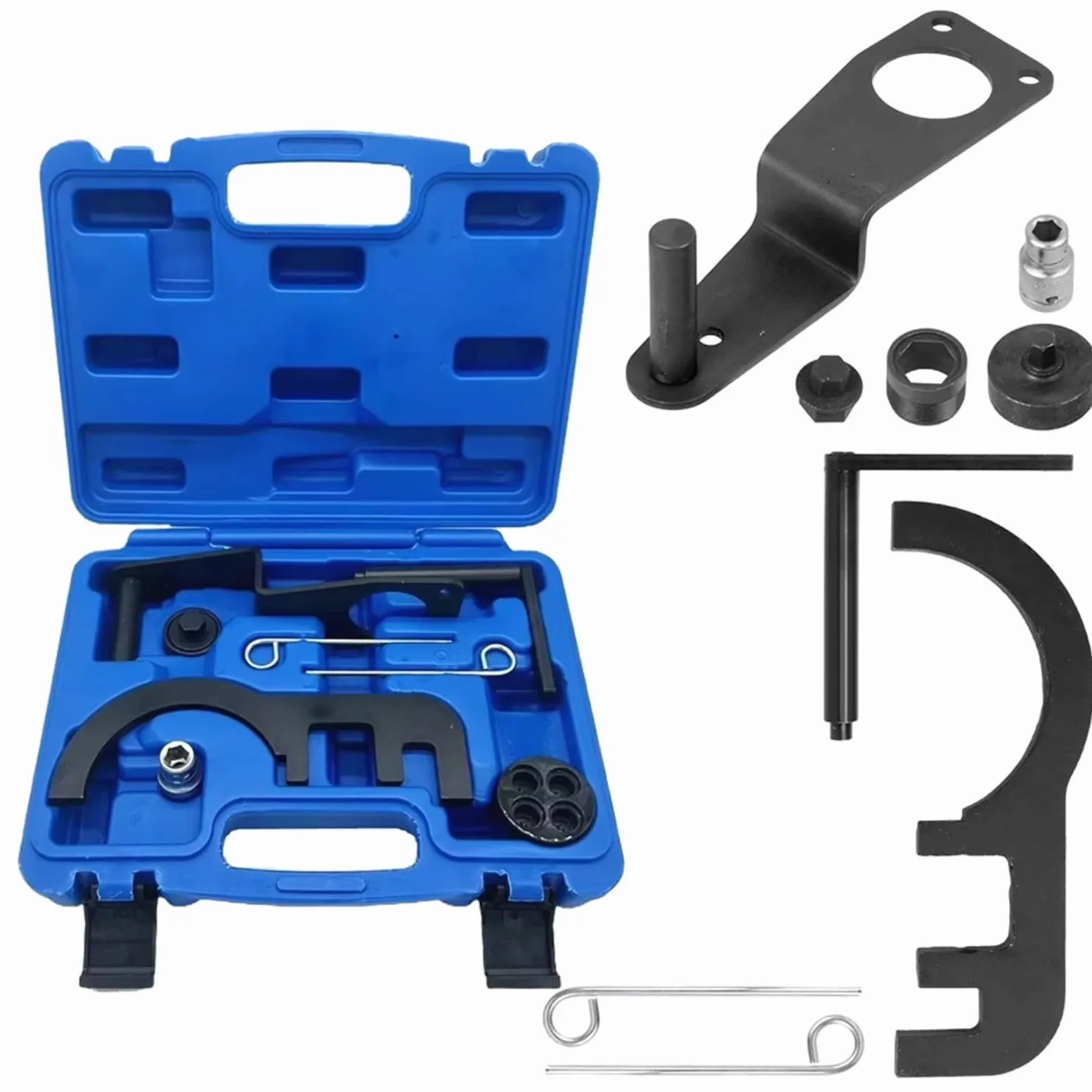 N47 N47S N57 N57S Kit Herramientas Alineación Bloqueo Correa Distribución Árbol Levas Motor Diésel Compatible con La Serie 7 para F01 730 D LD 02 04 2008-2012 Kit Calado Distribucion