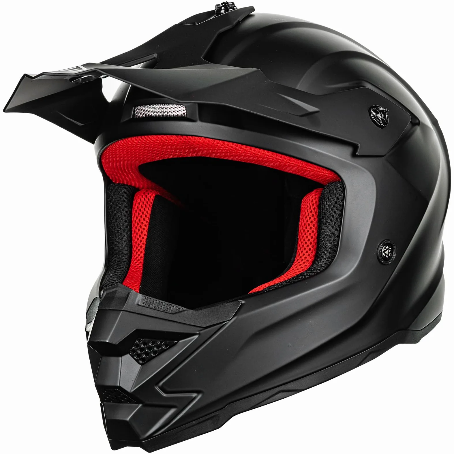 ILM Casco para Moto Niños y Niñas-Casco de Motocross con Gafas Guantes Máscara ATV Off Road Go Kart Dot ECE Modelo Z705