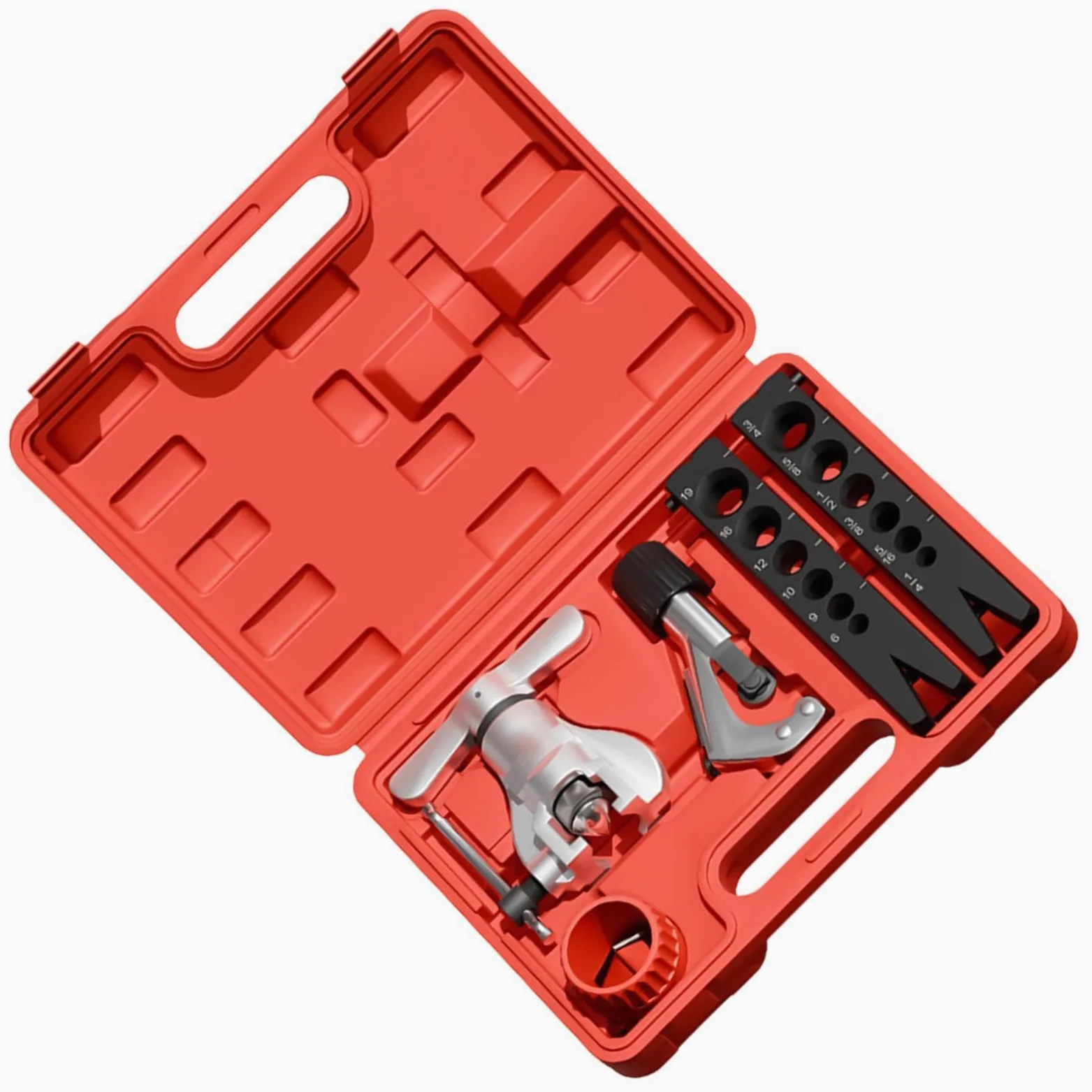 Kit Abocardador Tubería Freno Set De Reparación De Tubos Automóvil | Herramienta Abocinadora Para Frenos Automóvil Coche para Automóviles Camiones Sedanes Taller Hogar Garaje Industria y en
