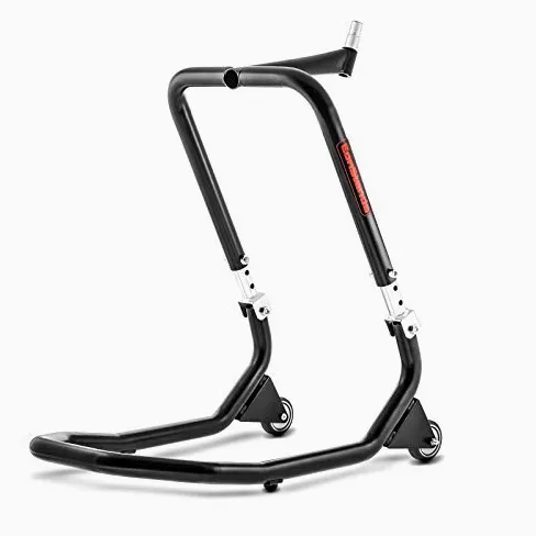 Caballete Moto Delantero a tija ConStands V5 Negro con Pin 21mm