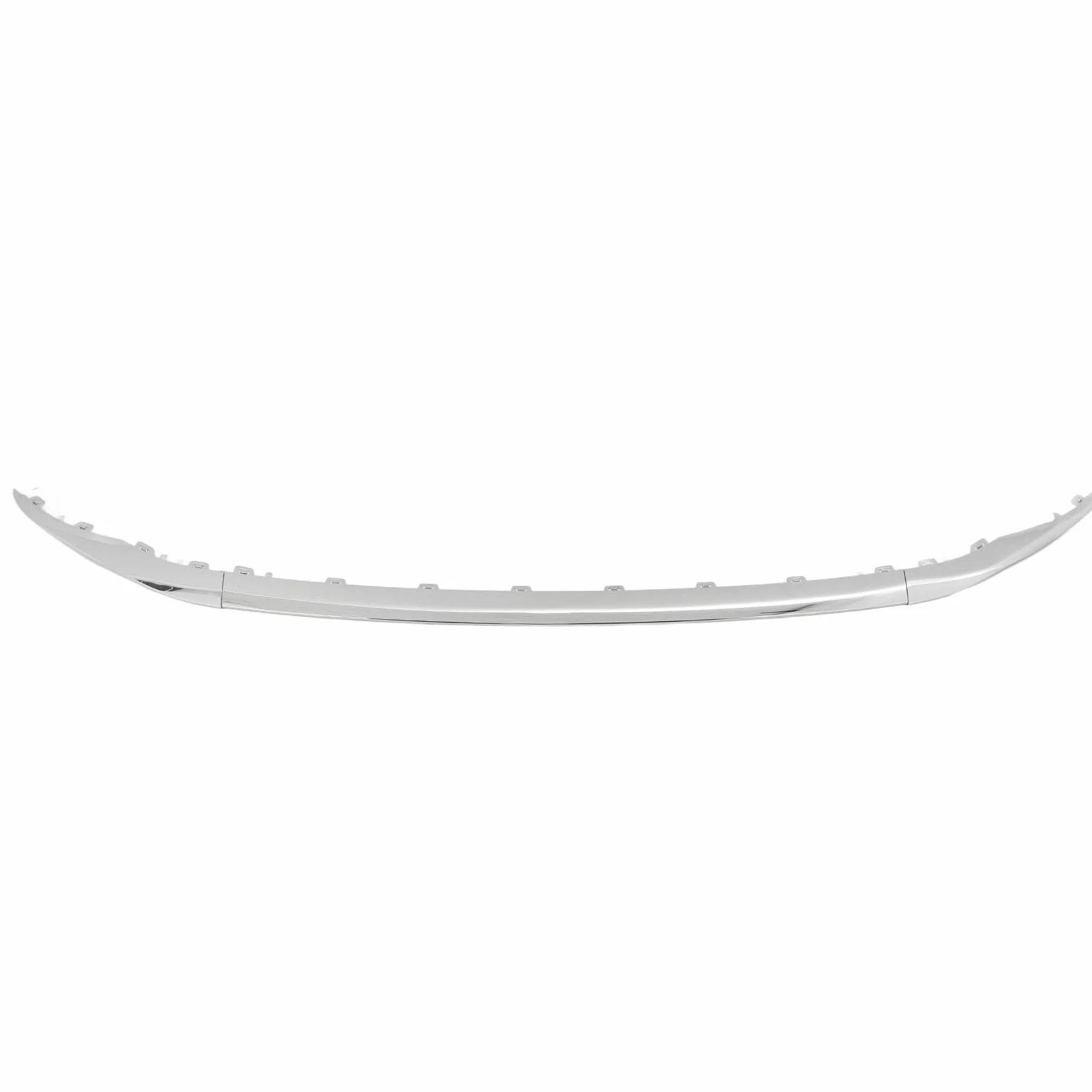 Moldura del Parachoques Delantero Embellecedor Inferior de Parachoques Delantero Cromado 2058858602, Repuesto para Clase C W205 Line Facelift 2019 a 2021