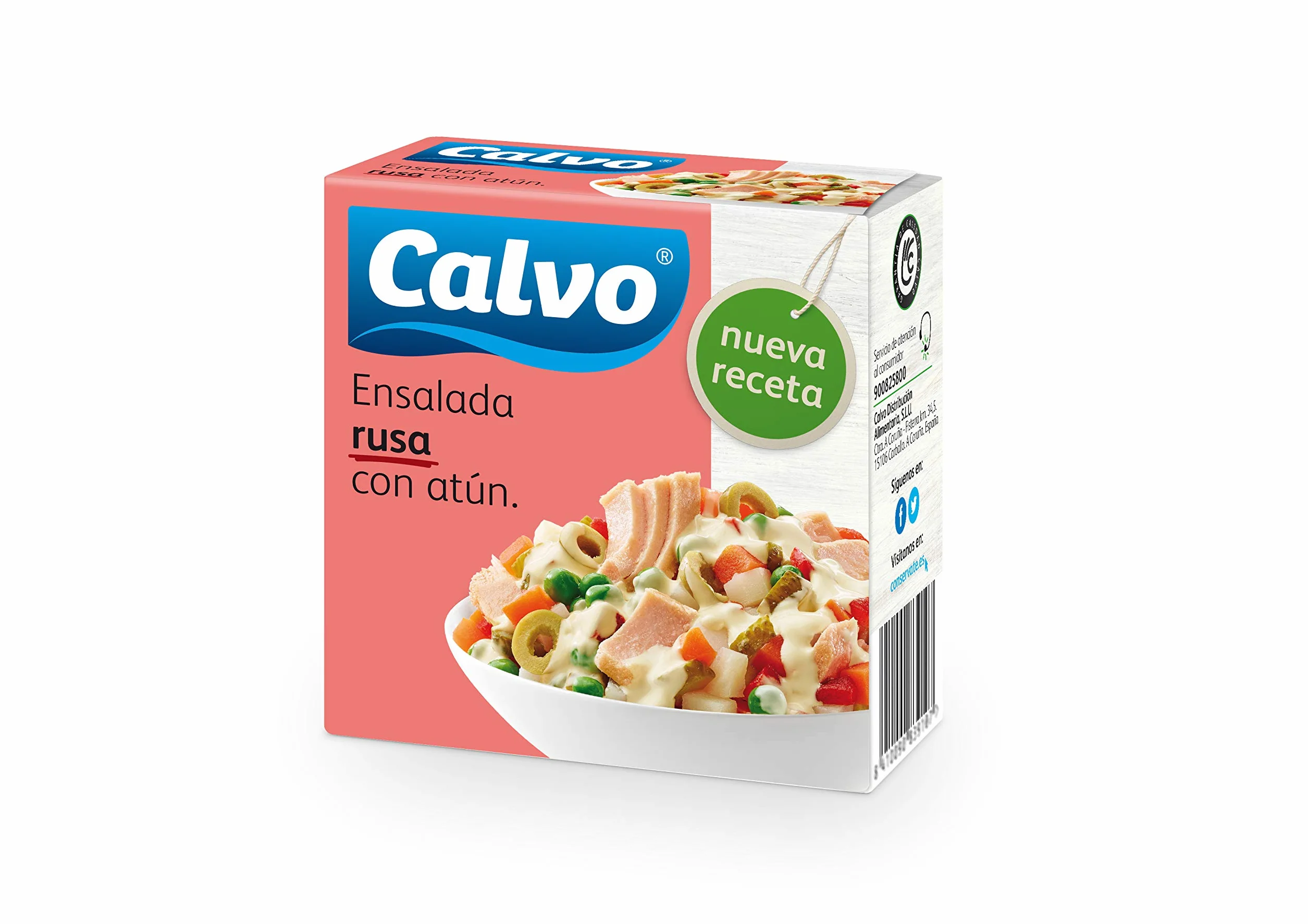 Calvo Ensalada Rusa con Atún 24 x 150 g