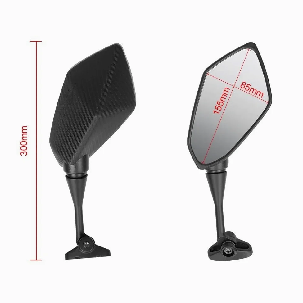 Retrovisor manillar scooter Espejos Retrovisores De Motocicleta Aptos Para CBR600 Para CBR 600 Para CBR600RR Para CBR900 Para CBR1000RR Laterales Reflectores Accesorios
