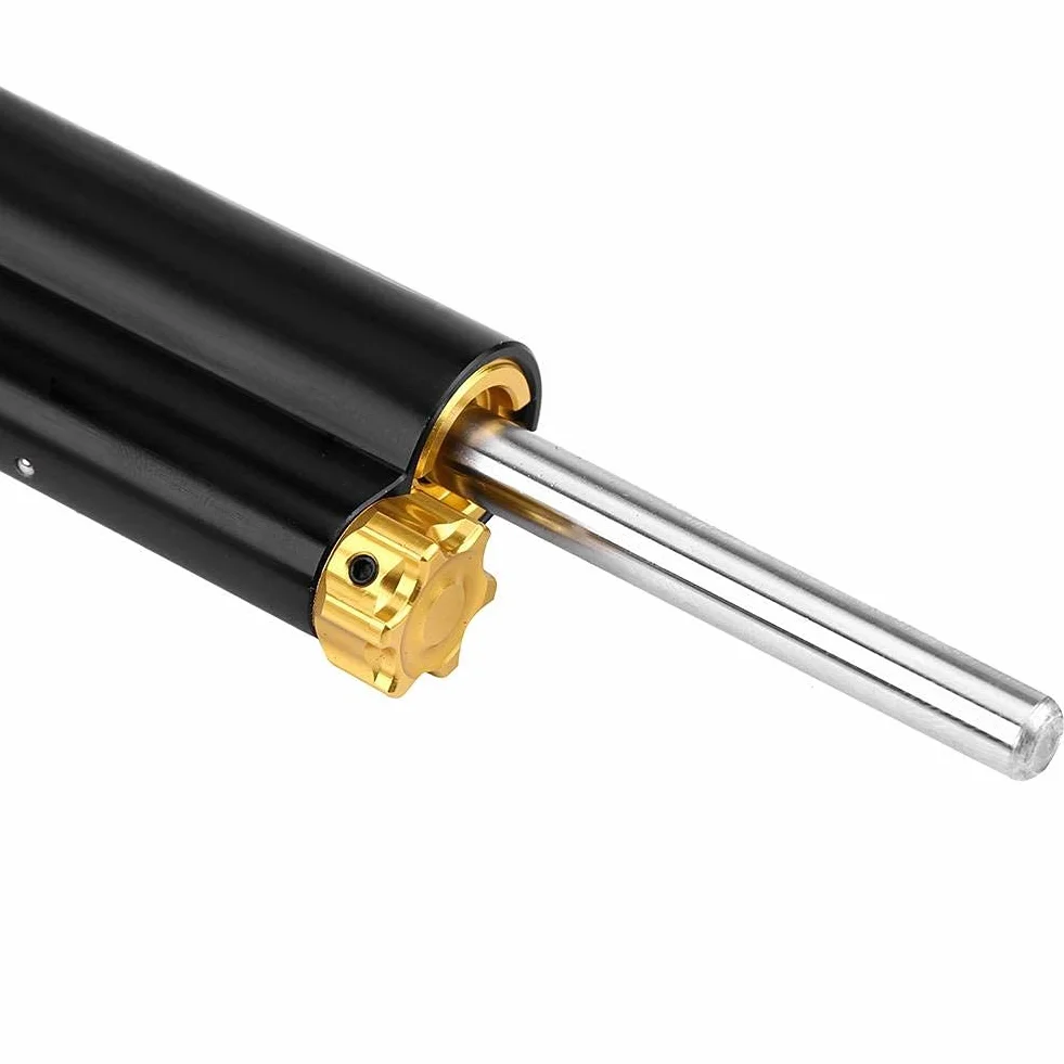 EBTOOLS Universal Motocicleta CNC Ajustable Amortiguador de Dirección Estabilizador Soporte de Montaje Soporte