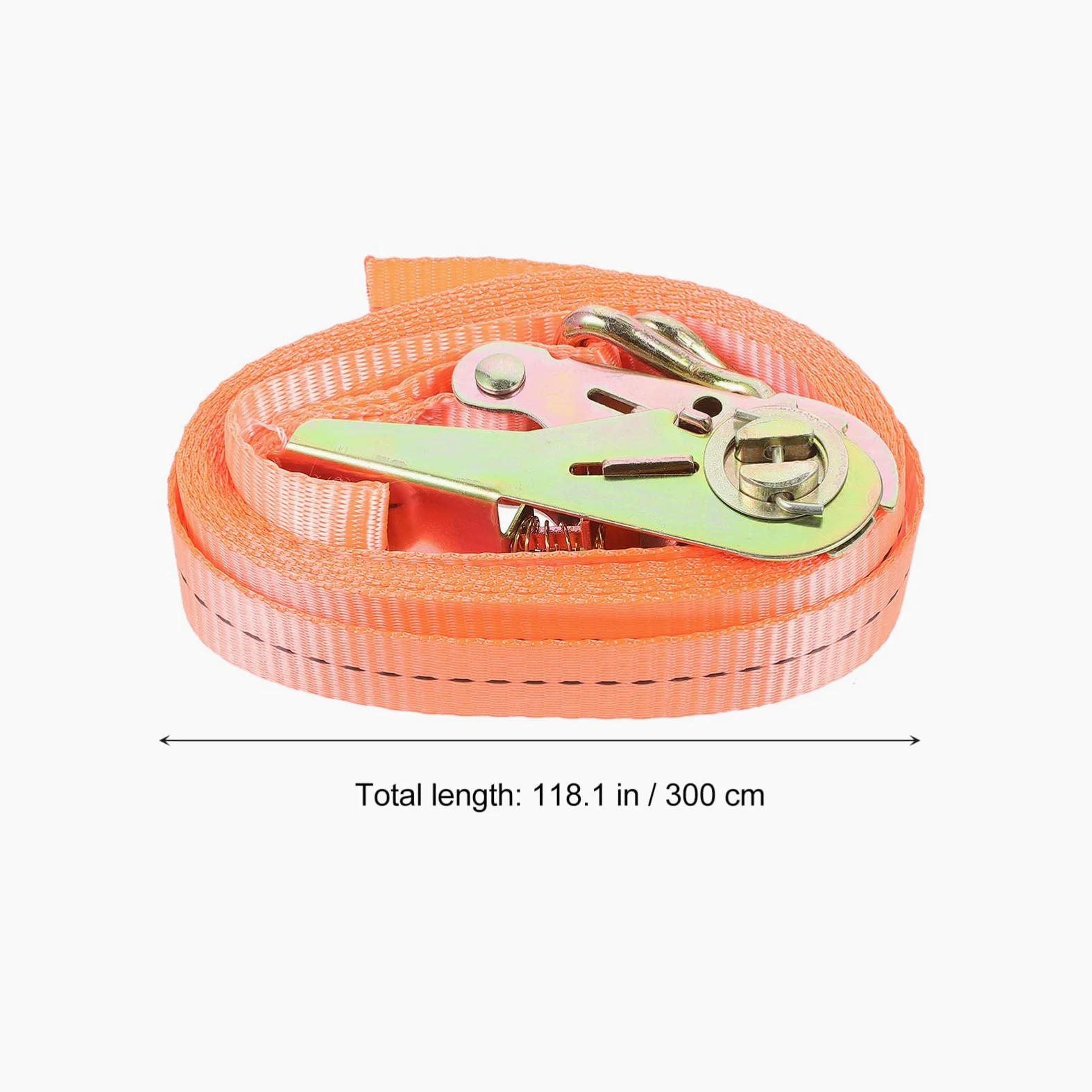 Cable de Correas de Amarre de trinquete: Correas de Cable de sujeción Reutilizables Correas de Carga Correas de Amarre Correas de trinquete para Equipaje de camión de Carga Ajuste de Carga 2,5 m