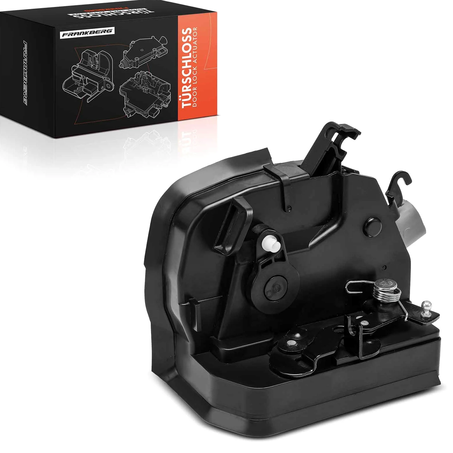 Frankberg Cerradura de puerta, motor de ajuste trasero derecho, 7 pines, compatible con X5 E53 3.0d 3.0i 4.4i 4.6is 4.8is SUV 2000-2006 Replace# 51228402602