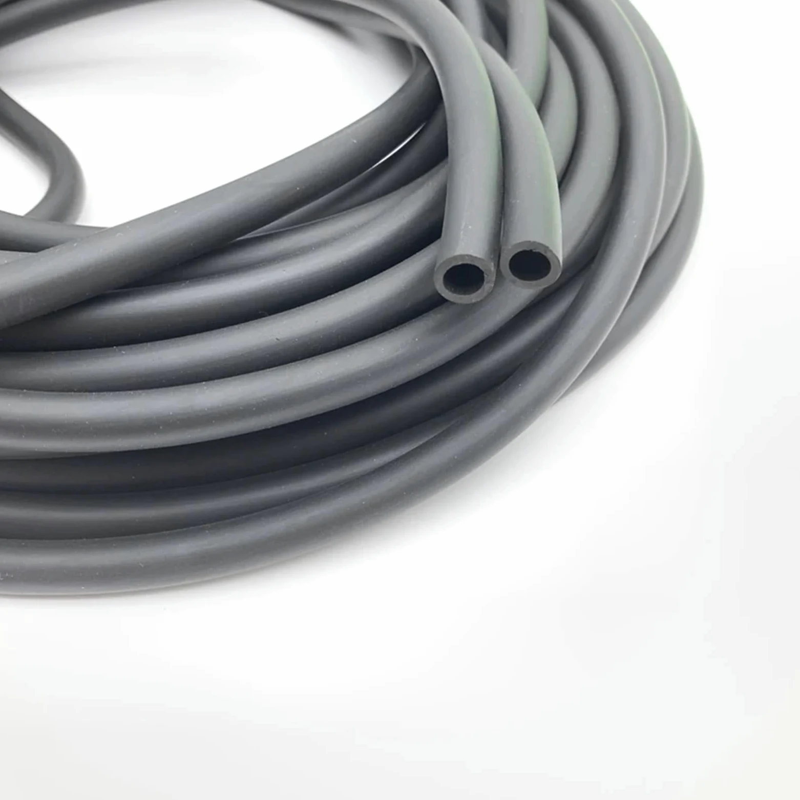 Tubo Gasolina Moto Tubo de silicona de 1/2/3/5 metros de diámetro interior, 3/4/5/6/7/8/9/10/15/16/19 mm, manguera de goma flexible, conector de agua for bebidas gaseosas de grado alimenticio(5M_OD16X