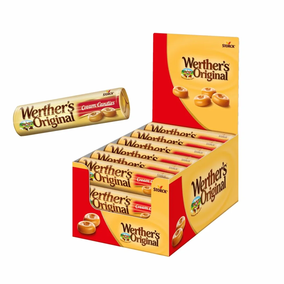 Werther's Original Caramelos Toffee de Mantequilla y Nata Fresca Pack 24 x 50 g