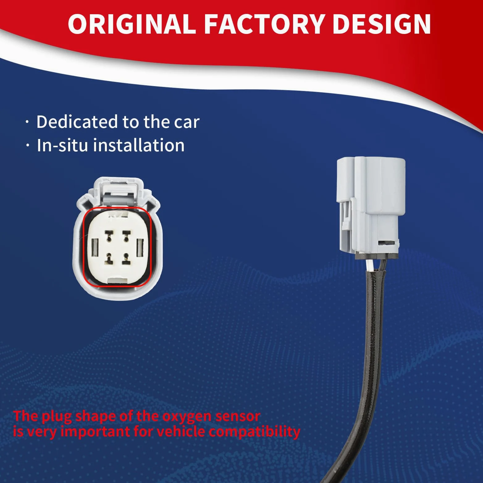 234-4578 Sensor de oxígeno O2 relación de combustible de aire calentado descendente compatible con Ford Escape Fusion C-Max Transit Connect Lincoln MKZ L4 2.0L 2.5L Reemplaza CJ5Z-9G444-B