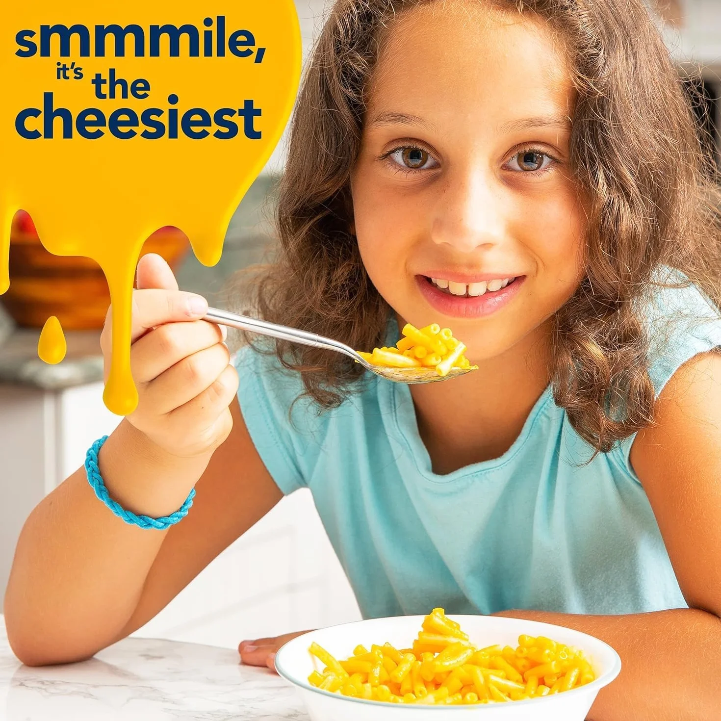 Kraft Macarrones con Queso, Dip Cremoso, 5 x 206 g