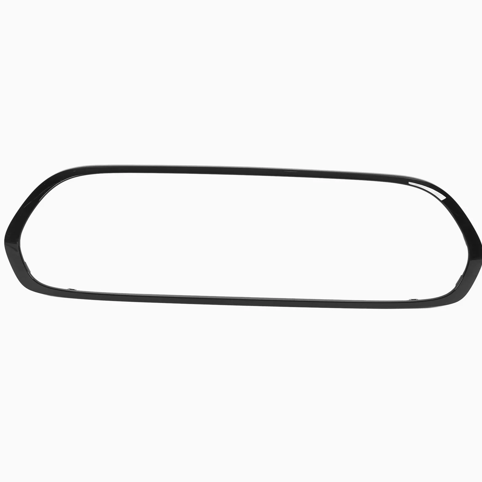 Fydun Entorno de la Parrilla Delantera Embellecedores de la Cubierta de la Moldura Envolvente de la Parrilla en Negro Brillante Reemplazo para Mini F55 F56 F57 One S JCW 2014+