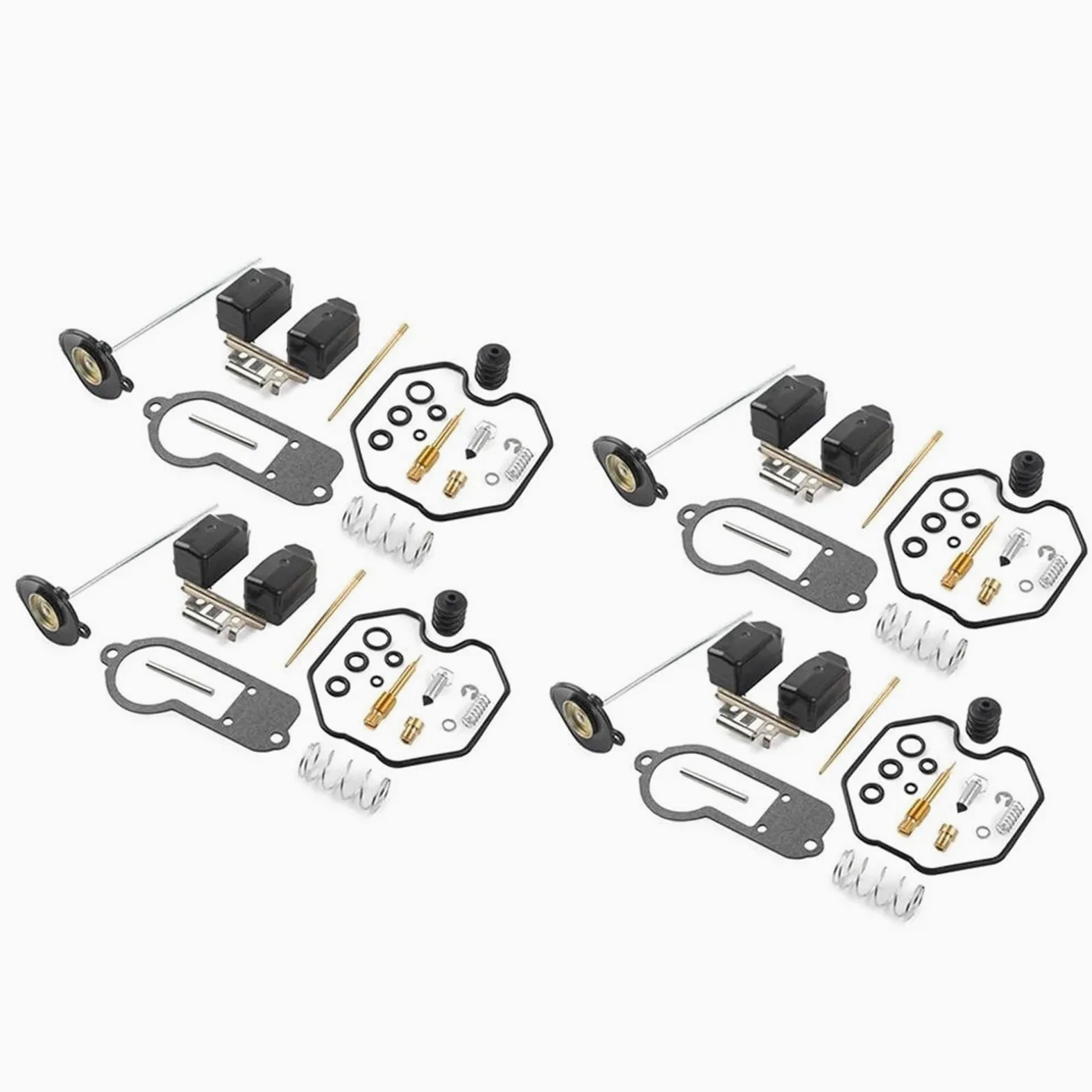 4 Juegos De Kit Flotador Reparación Junta Carburador Motocicleta Para Honda CB750A CB750 Para Hondamatic 1976-1978