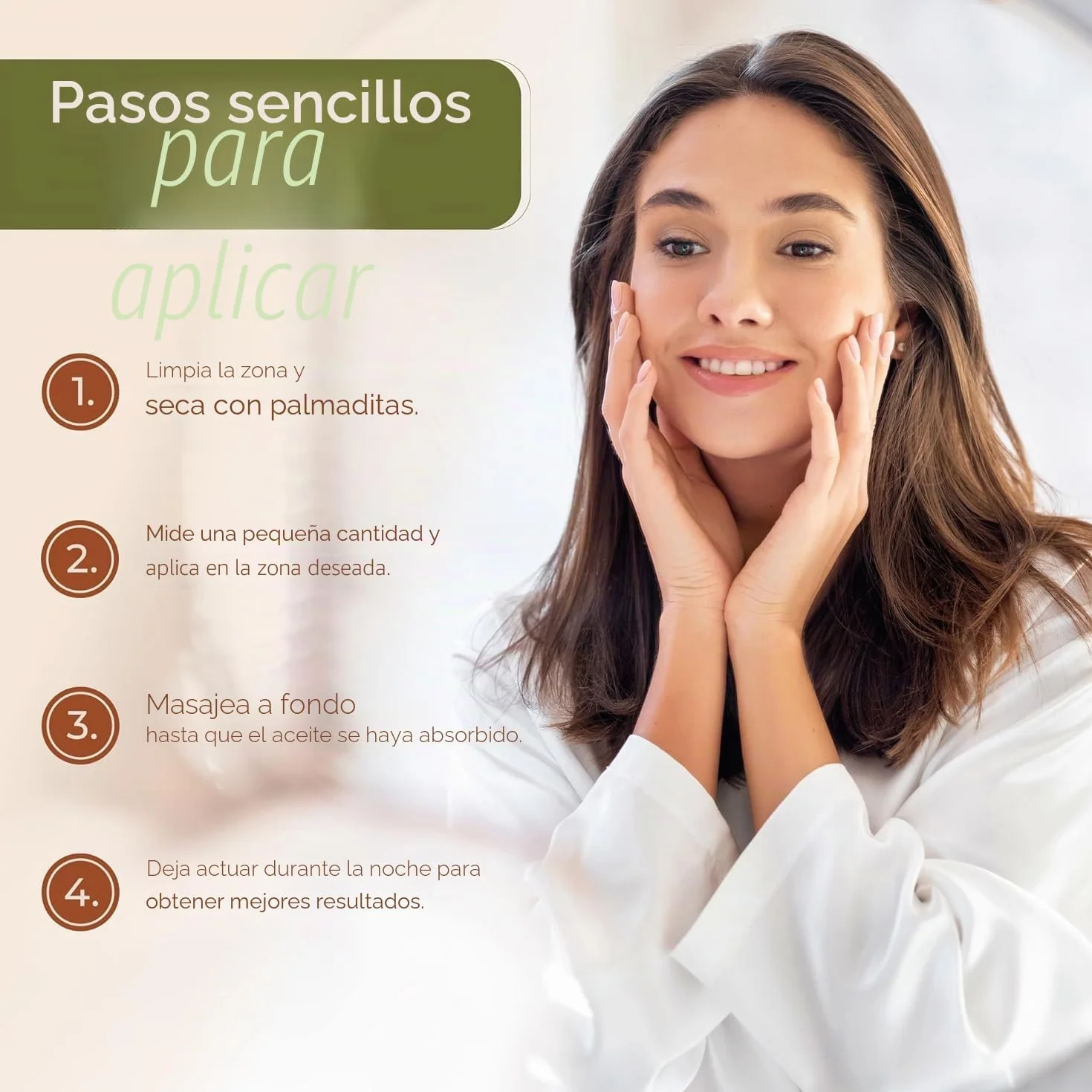 Aceite de Ricino Orgánico Sin Hexano 100ml Botella de Vidrio para Piel y Cabello