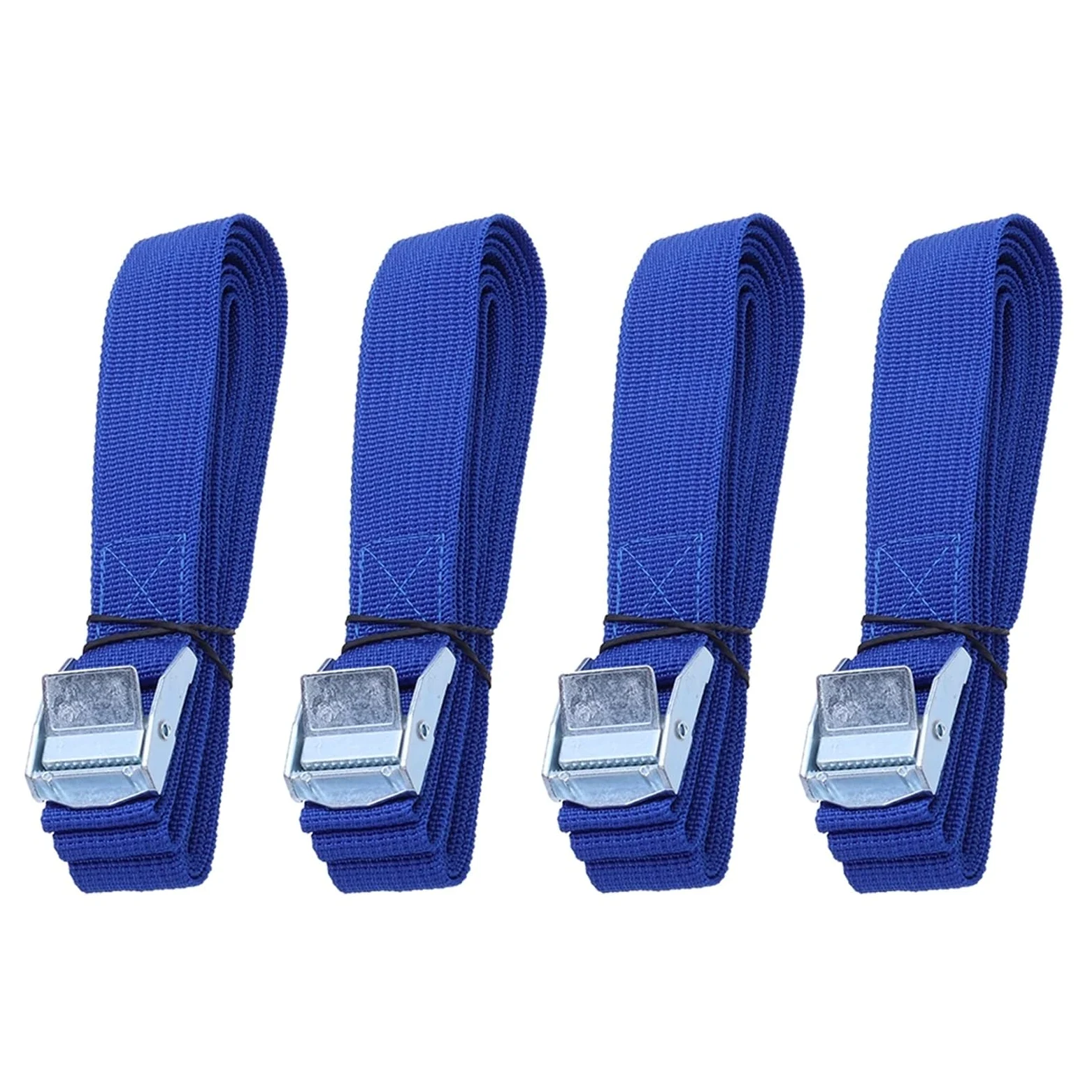 Correas de trinquete Correa de Amarre 2,5 m con Hebilla Nailon for Equipaje, Ganchos aleación Zinc(10PC)