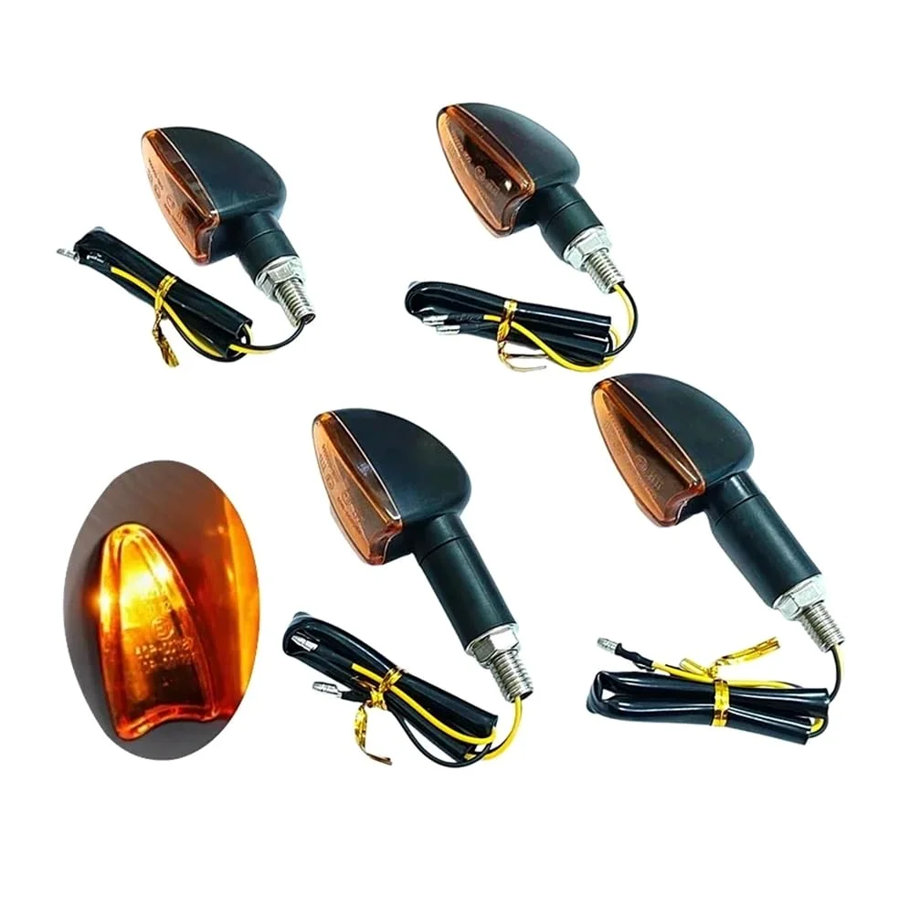Luces Señal Giro Intermitentes LED Para Motocicleta, Forma | Intermitentes LED Para Motocicleta, Forma Triangular, Universales, Para Todas Las Motocicletas, Luz Indicadora Intermitente