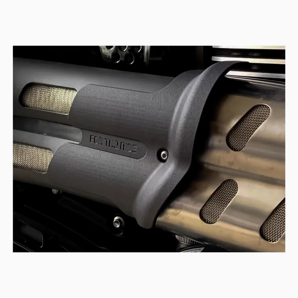 Deflectores Calor Escape Protector De Tubo De Escape Motocicleta para Scrambler 1200 Cubierta De Protección Térmica Accesorios De Cubierta Antiescaldado