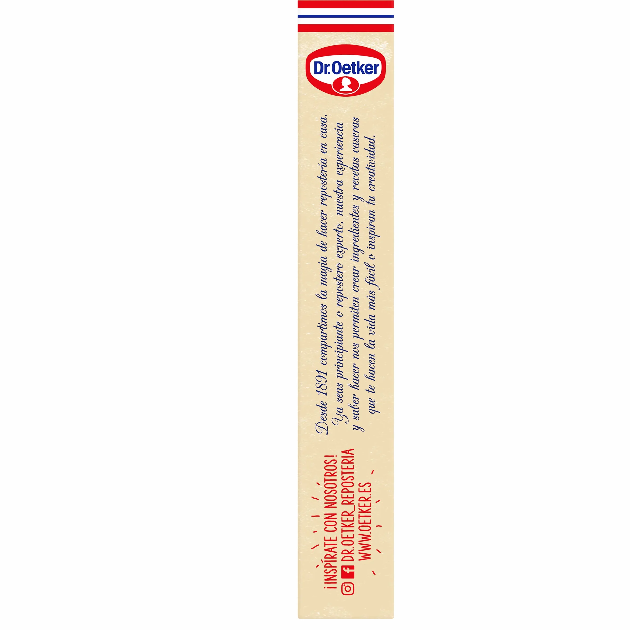 Dr. Oetker Panna Cotta Con Salsa De Frambuesa, 110 g