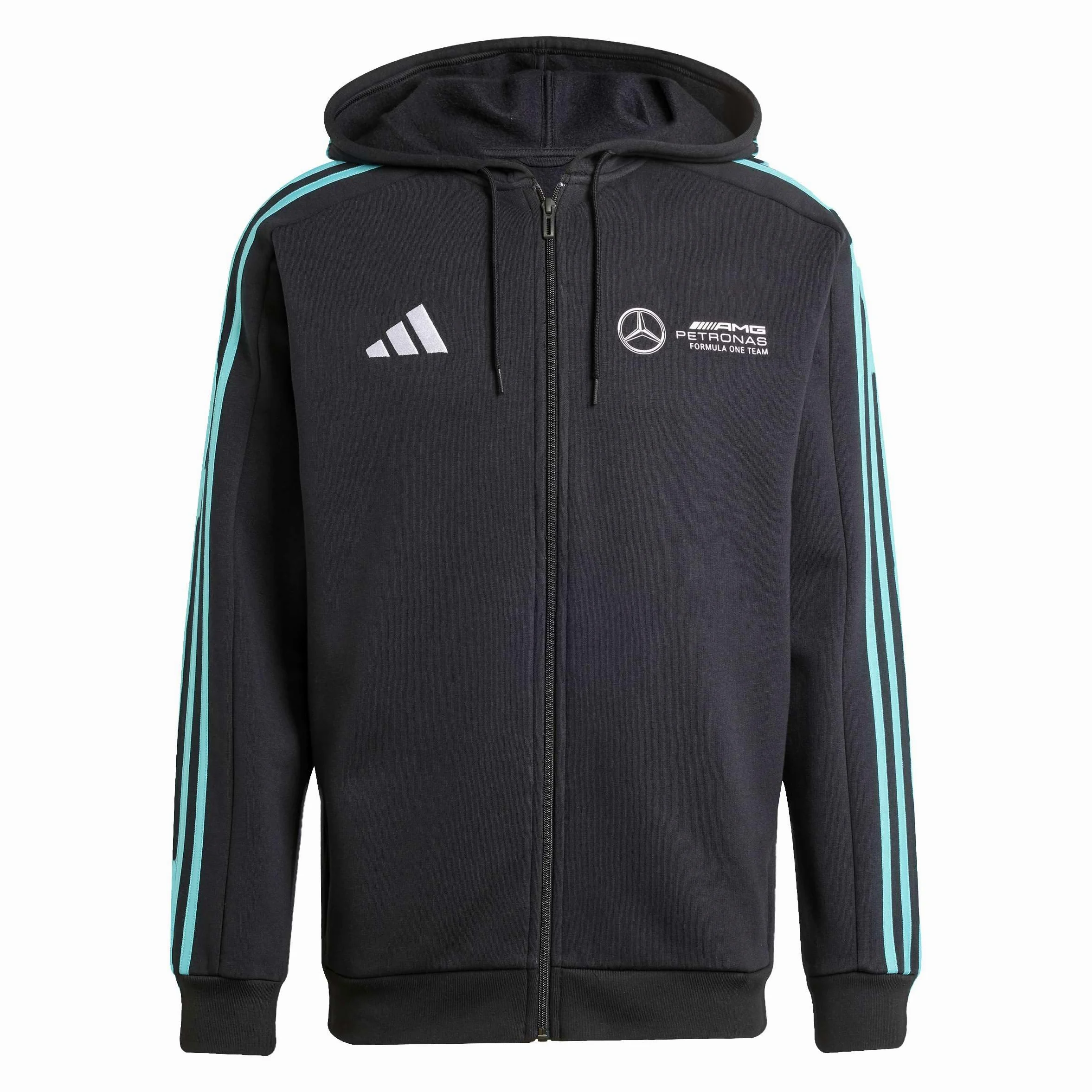 adidas Mercedes - Amg Petronas Formula One Team DNA Full Zip Hood Men Sudadera con Capucha Hombre (Pack de 1)