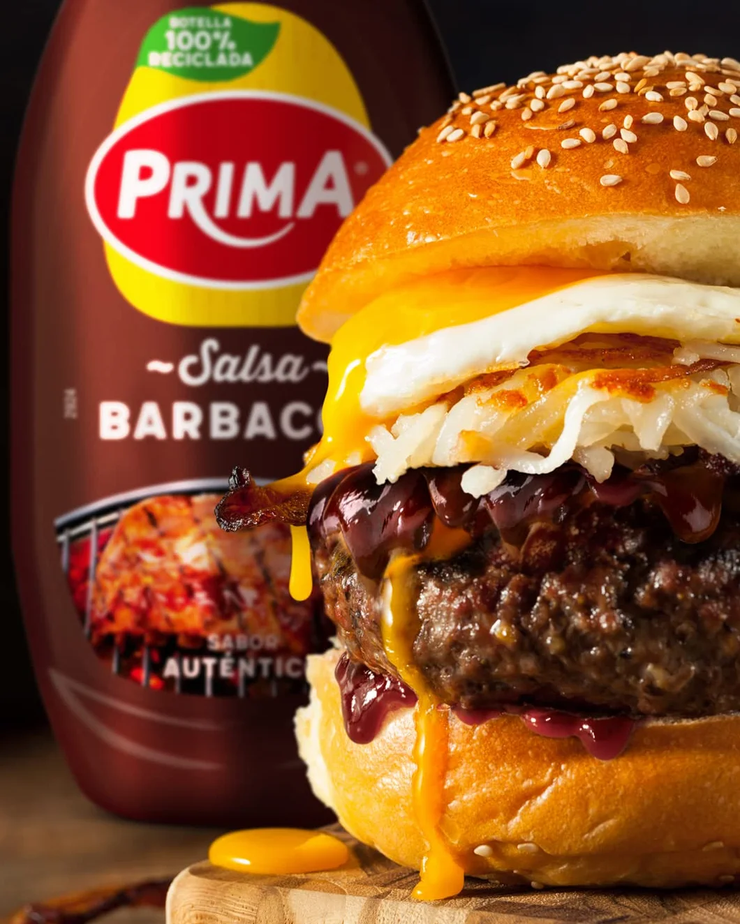 Prima Salsa Barbacoa Original Ahumado 750 g