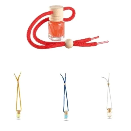 DISOK Lote de 30 Ambientadores de Colgar para Coche - Cristal 5ml Aroma Océano - Ambientadores para Coches Baratos, Colgantes. Ambientadores Coche y automóviles para Recuerdos de Bodas
