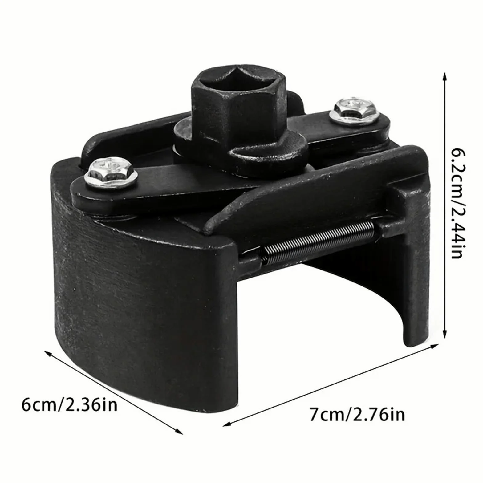 Llave Filtro Aceite Oil Filter Wrench | Adjustable Steel Spanner Removal Tool 60-80mm for Auto Truck