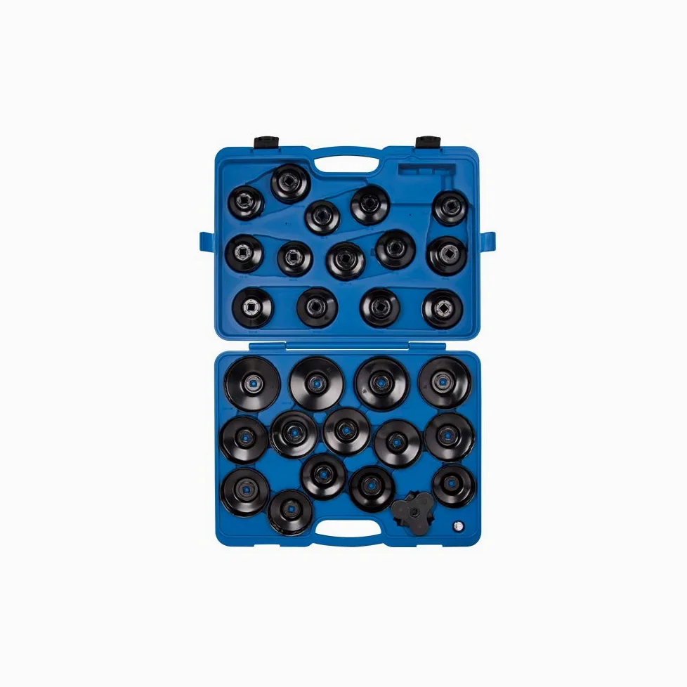 King Tony 9AE6030 - Llave del filtro de aceite tapa del gabinete, un conjunto de 30